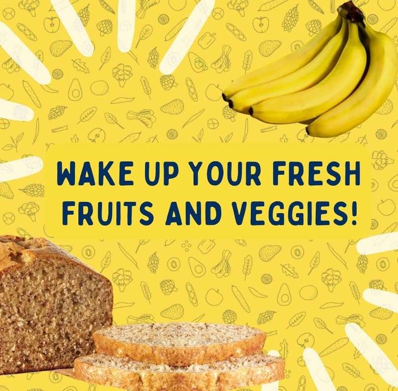Concord Foods Banana Bread Mix - Easy Homemade Delight - Just Add Bananas, Egg, and Water! 13.7 Oz (Pack of 4) - Image 3