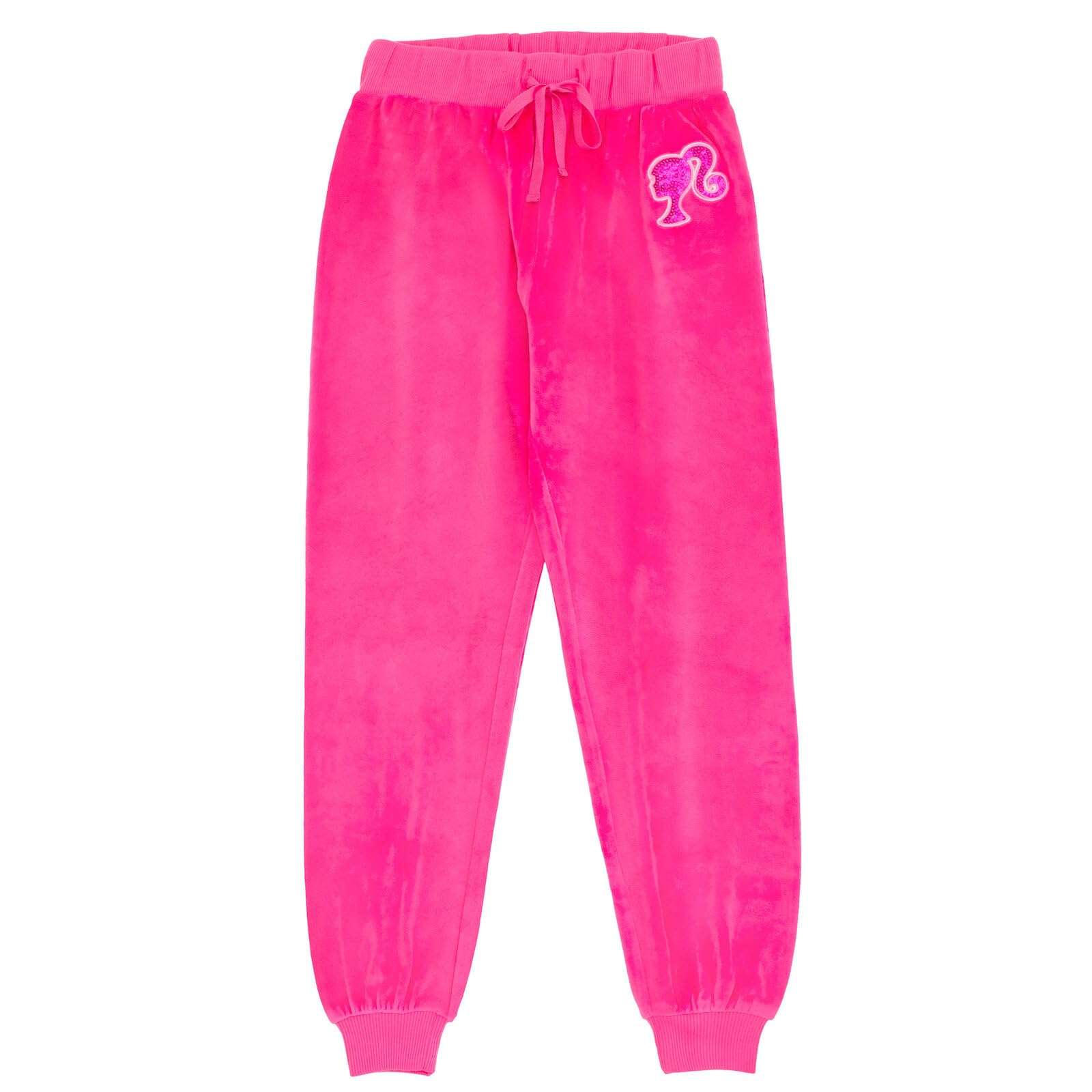 Barbie Velour Matching Family Zip Up Hoodie Pants Outfit Set Newborn to Adult Sizes (Newborn - 2XL) - Image 3