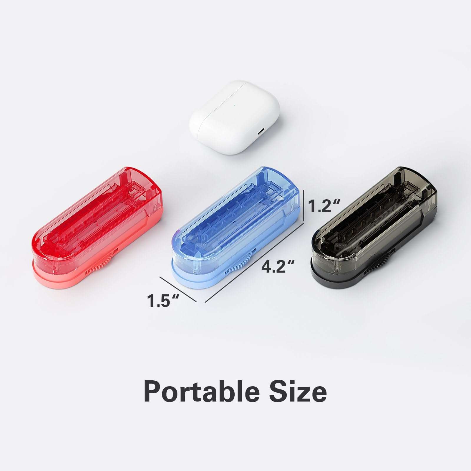 ONE PIX Pill Cutter Splitter for Small and Tiny Pills, Pill Cutter for Cutting Multiple Pills at a Time in Half, Pill Cutter for Small or Large Pills with Hidden Sharp Stainless Steel Blade, Grey - Image 7