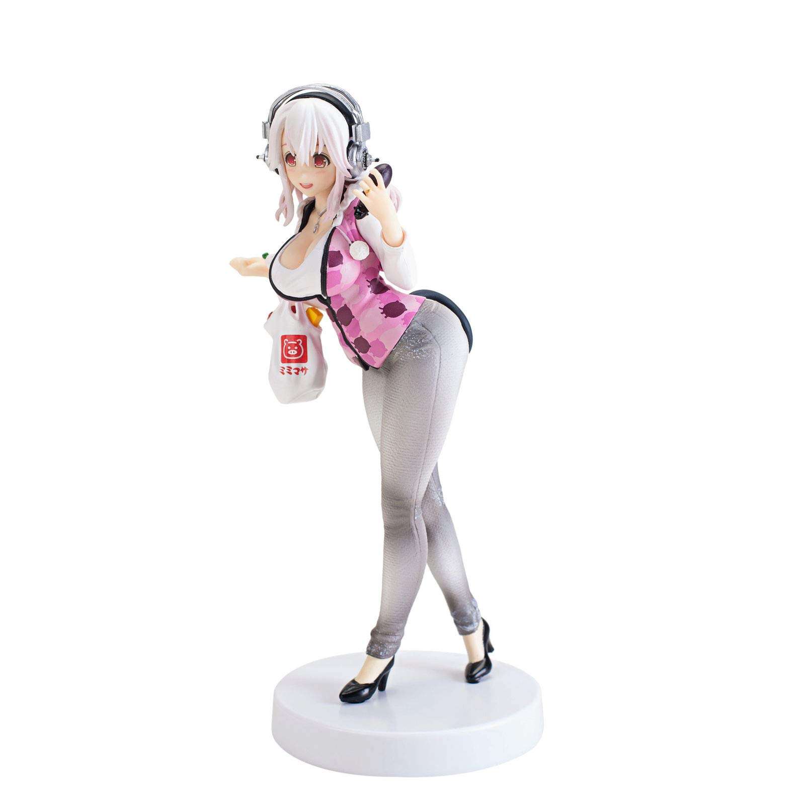 Furyu 7" Nitro Super Sonic: 10th Anniversary Figure Super Sonico-san Figure (Pink Version) - Image 4