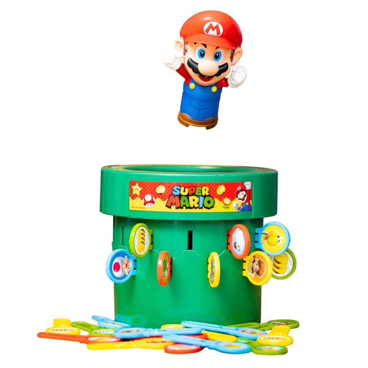 TOMY Pop Up Super Mario Board Game - Family and Preschool Kids Games for Family Game Night - Kids Activities and Super Mario Toys - Girls and Boys Games - 2-4 Players - Ages 4 Years and Up - Image 4