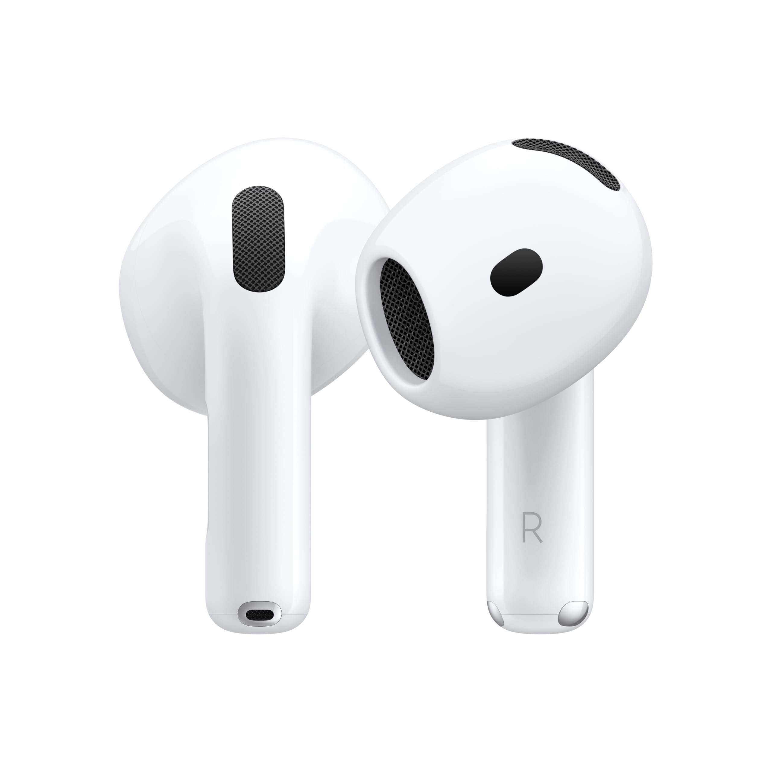 Apple AirPods 4 Wireless Earbuds, Bluetooth Headphones, with Active Noise Cancellation, Adaptive Audio, Transparency Mode, Personalized Spatial Audio, USB-C Charging Case, Wireless Charging, H2 Chip - Image 1