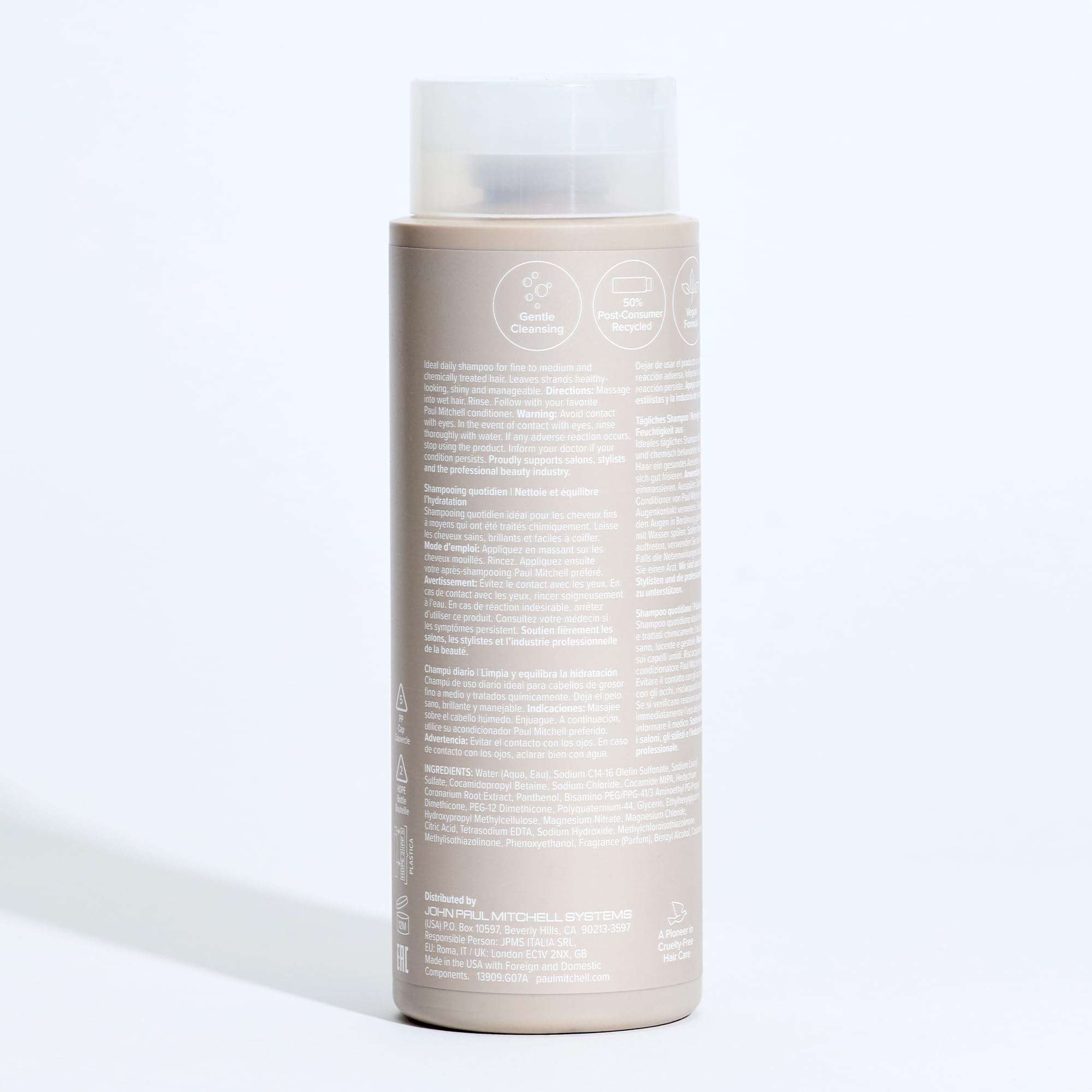 Paul Mitchell Shampoo One, Cleanses + Balances Moisture, for All Hair Types - Image 10