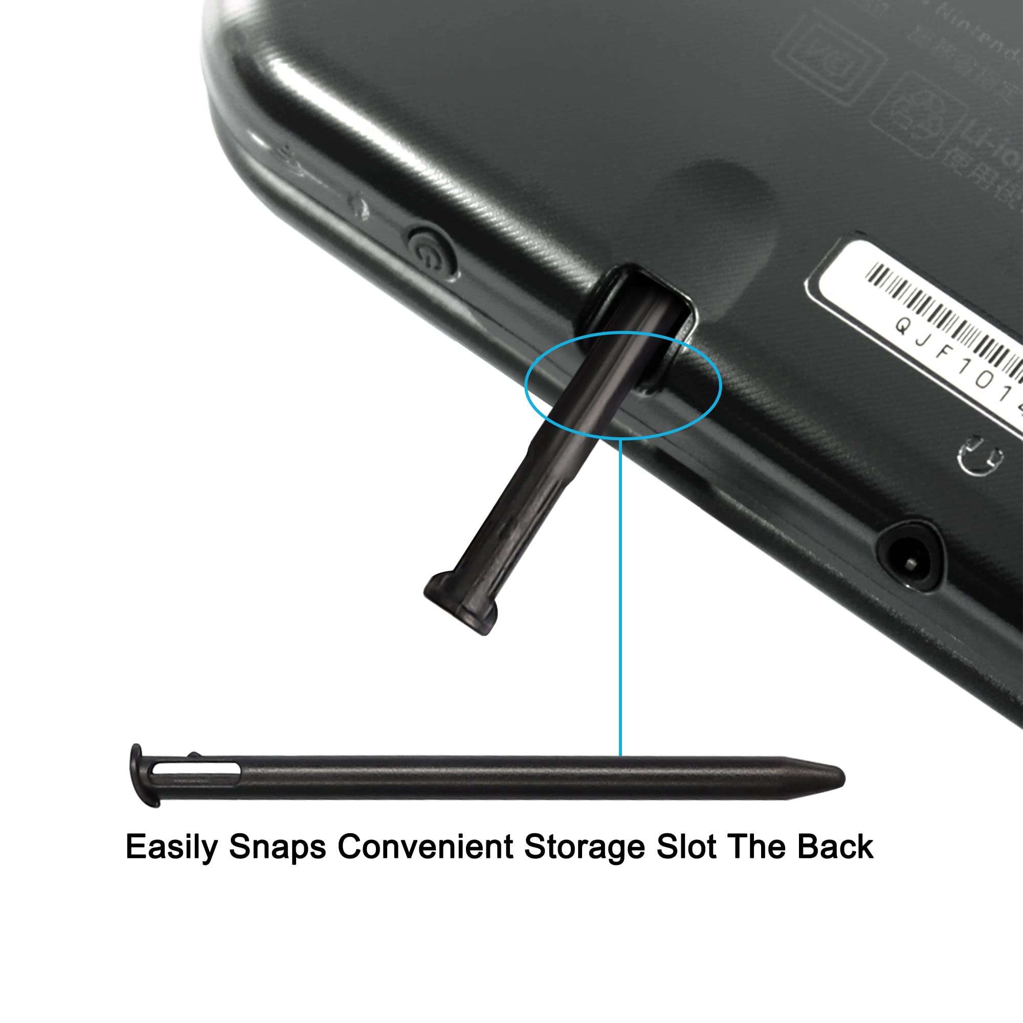 New 3DS Stylus Pen, Xahpower Replacement Stylus Compatible with Nintendo New 3DS, 4 in 1 Combo Touch Styli Pen Set Multi Color for New 3DS - Image 3