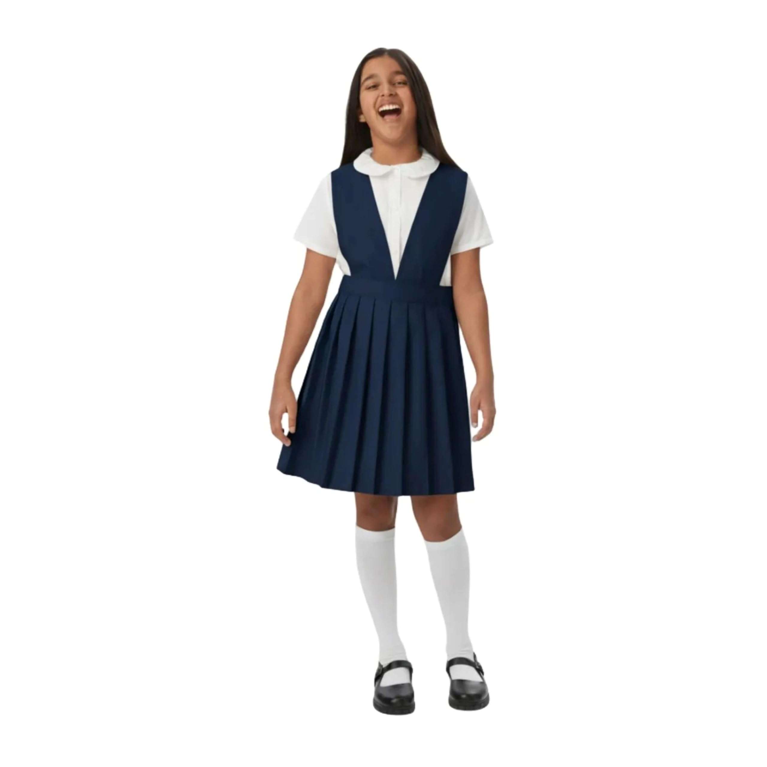 French Toast Girls' V-Neck Jumper - Image 1