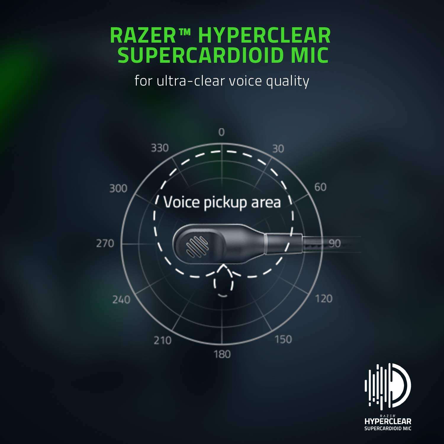 Wireless Xbox Gaming Headset: Razer Kaira Pro with Titanium Drivers & Supercardioid Mic - Black - Image 3