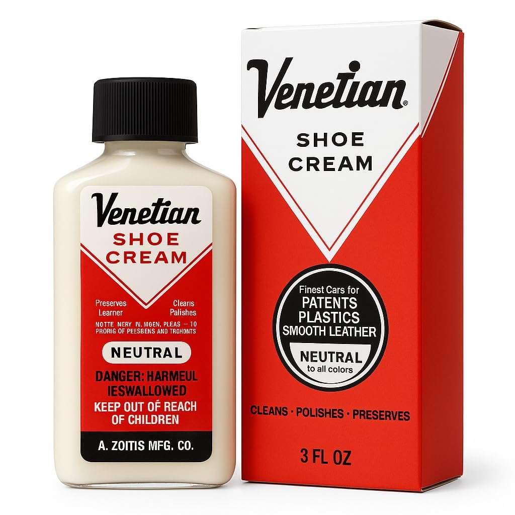 Venetian Shoe Cream, 3 Ounces, Neutral - Image 1
