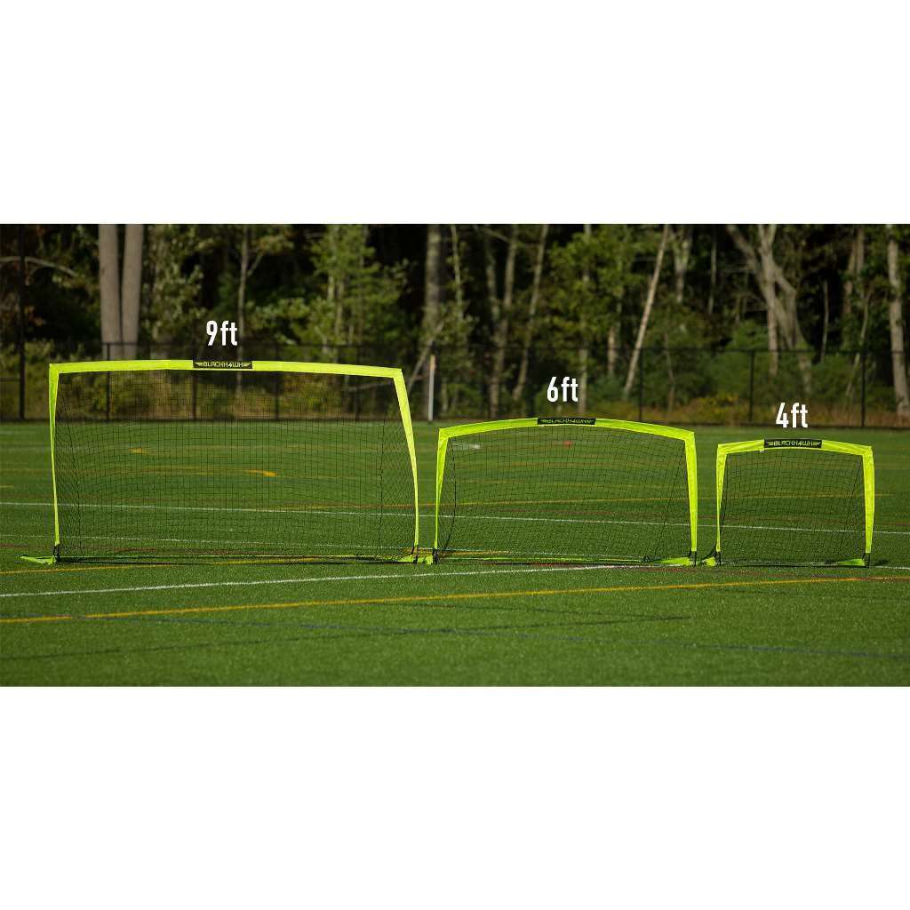 Franklin Sports Blackhawk Backyard Soccer Goal - Portable Pop Up Soccer Nets - Youth + Adult Folding Indoor + Outdoor Goals - Multiple Sizes + Colors - Perfect for Games + Practice - Image 7
