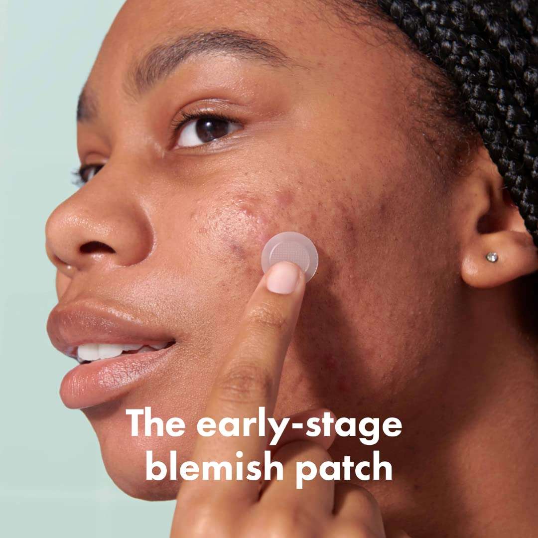 Mighty Patch Micropoint Large Hydrocolloid Pimple Patches for Face Blemishes from Hero Cosmetics, Acne Stickers for Early Stage Zits & Hidden Pimples, 395 Proprietary Micropoints, 8 Count - Image 2