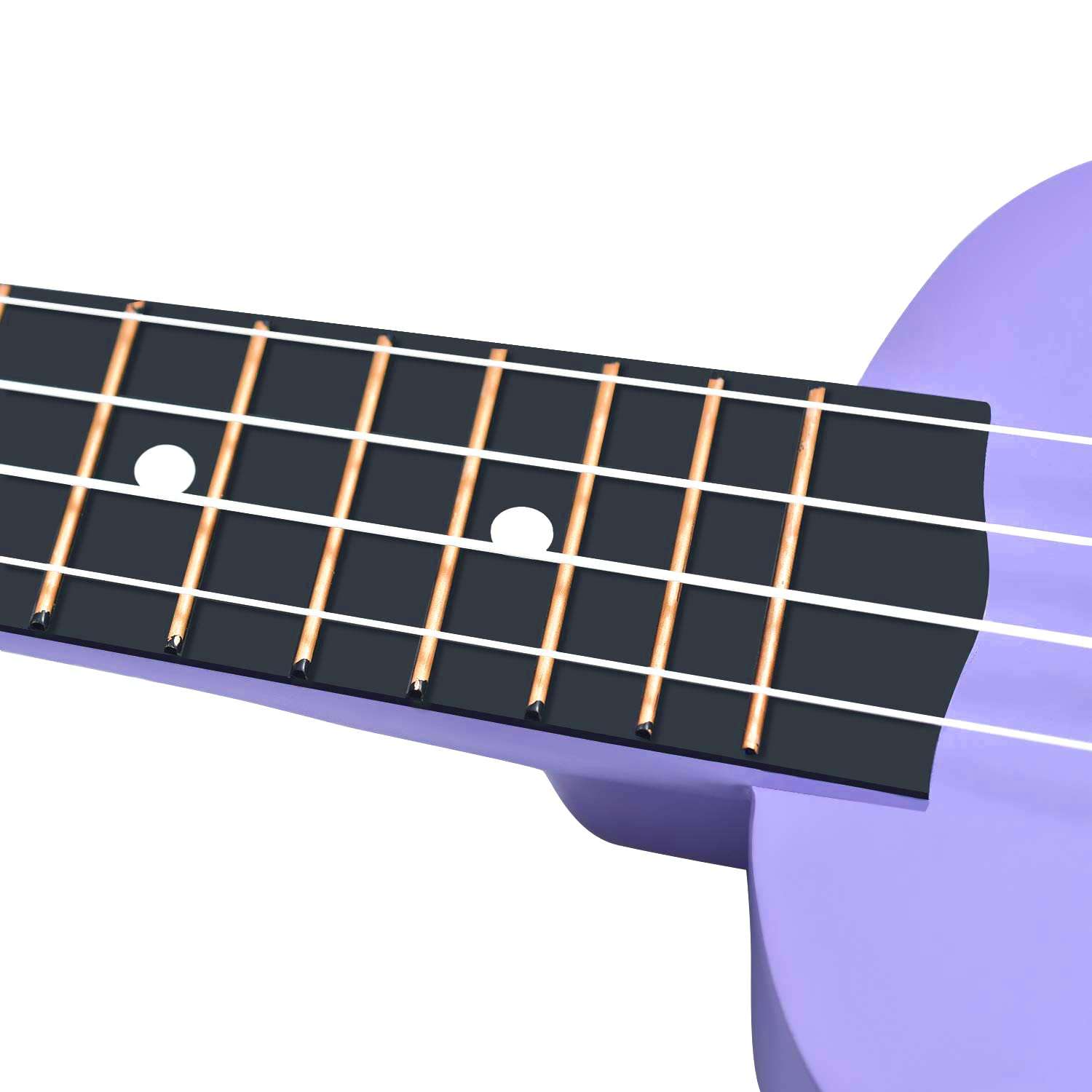 Soprano Ukulele Beginner Pack, 21 Inch Basswood kids Ukuleles Starter Kit with Gig Bag Spare Strings Tuner and Picks. (purple) - Image 8