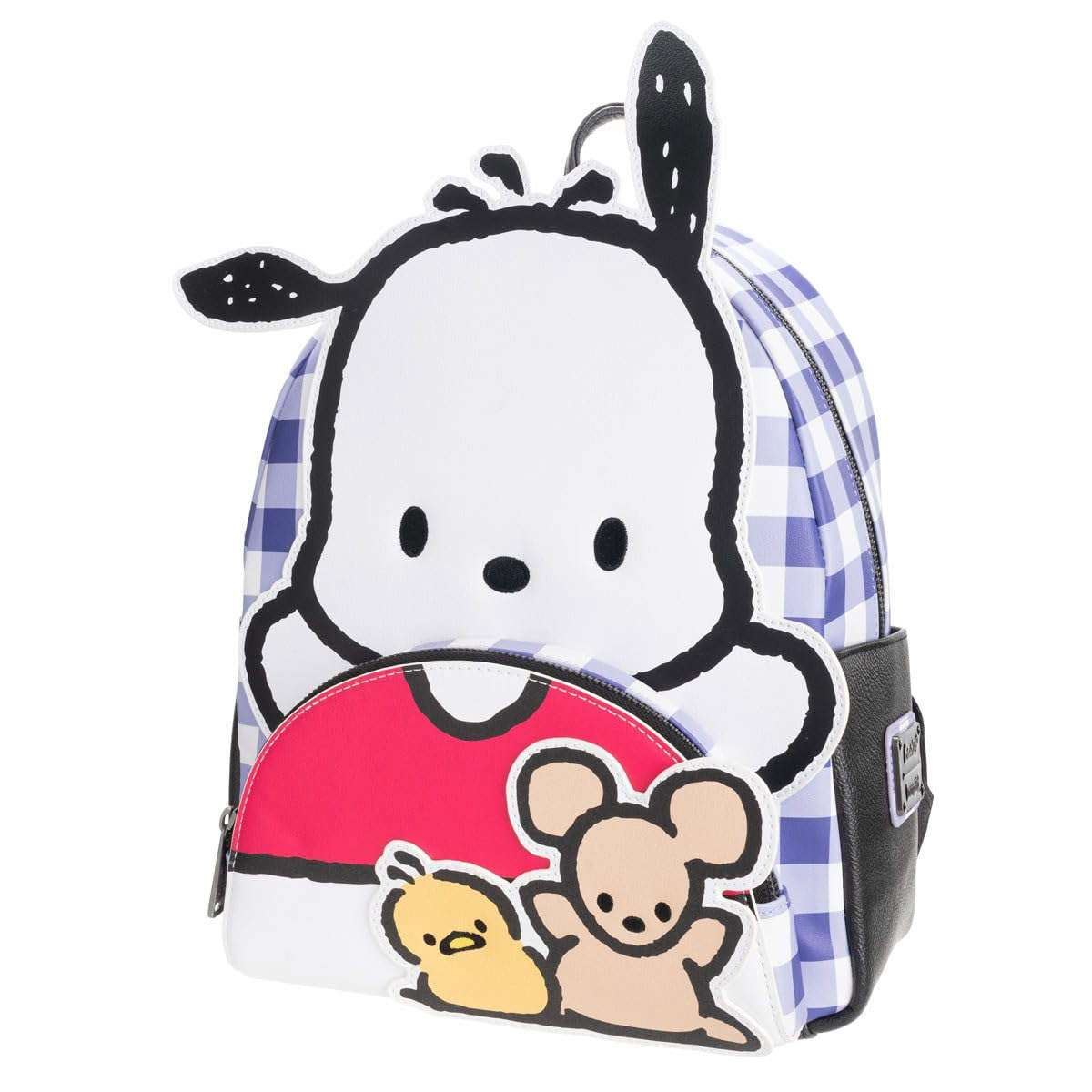 Loungefly SANRIO Pochacco Cosplay Plaid Mini-Backpack - Entertainment Earth Exclusive - Image 2