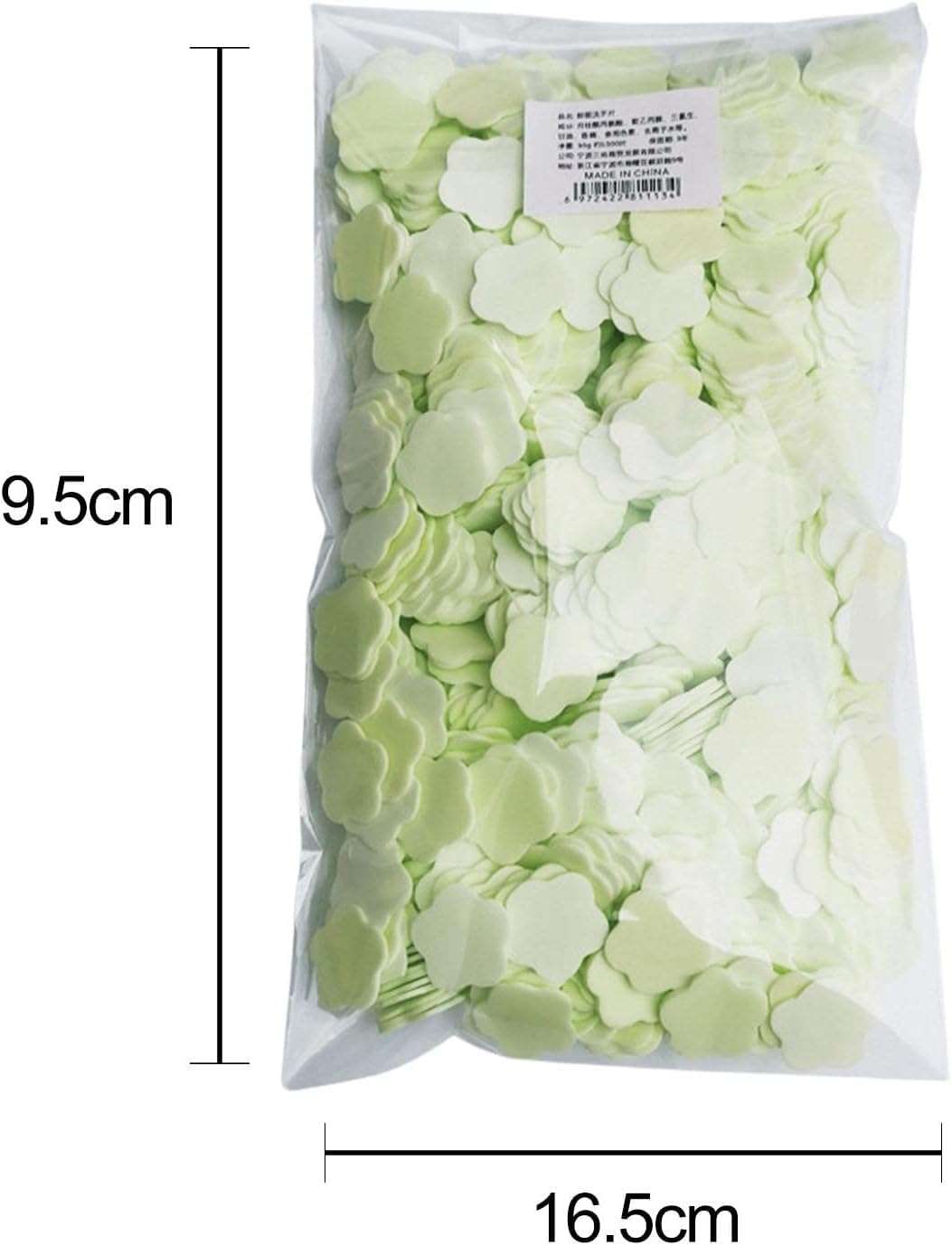 JJLFresheners 1000 Sheets Portable Disposable Paper Soap, Portable Travel Hiking Washing Hand Bath Toiletry Paper Soap - Image 7