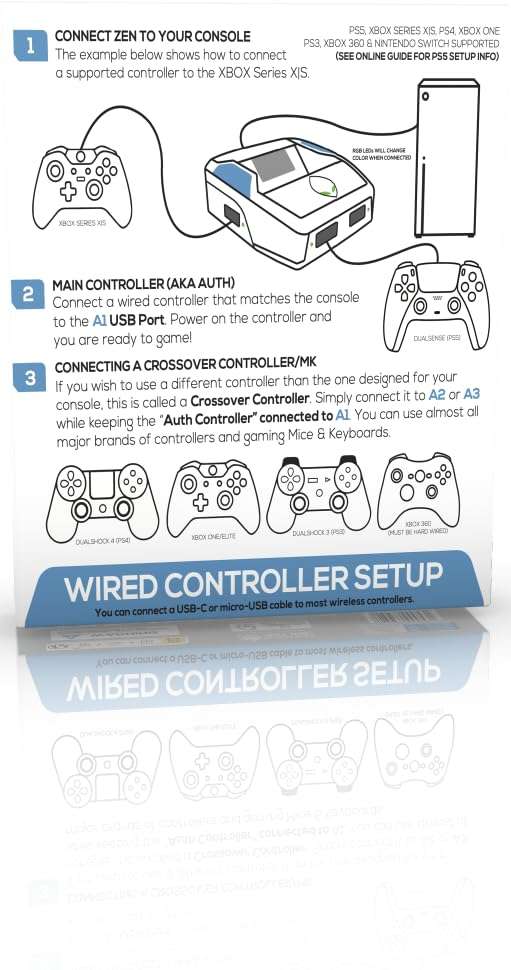 Cronus Zen Controller Emulator for Xbox, Playstation, Nintendo and PC (CM00053) - Image 6