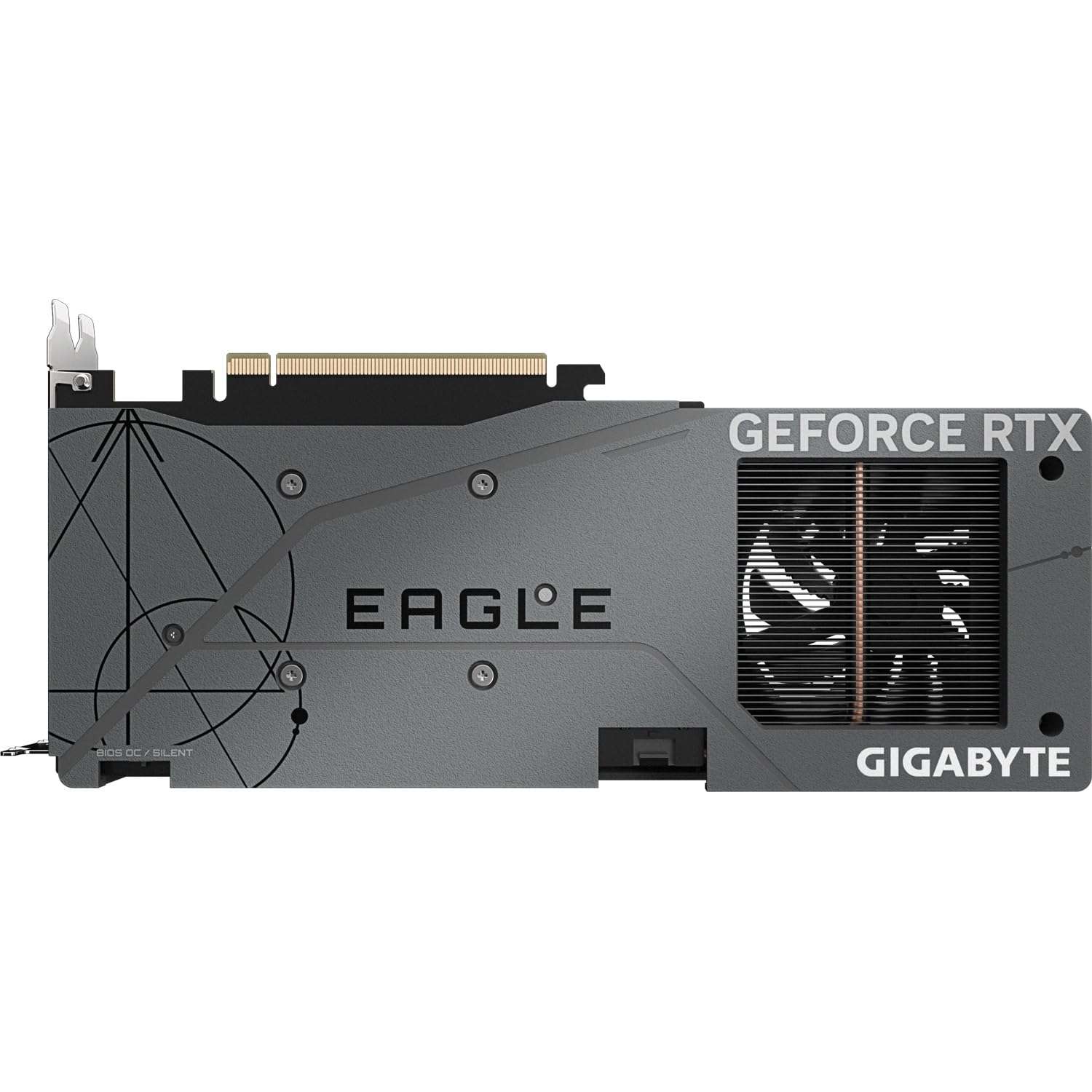 GIGABYTE NVIDIA GeForce RTX 4060 Eagle OC Graphics Card - 8GB GDDR6, 128-bit, PCI-E 4.0, 2505MHz Core Clock, 2X DP 1.4, 2X HDMI 2.1a, NVIDIA DLSS 3 - GV-N4060EAGLE OC-8GD - Image 6