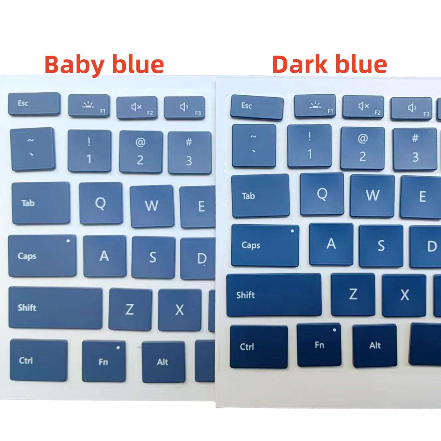 Replacement Keycap Keys,US Layout Key caps and Tool Compatible for Surface Laptop 3/4/5/6 13.5/15inch 1867 1868 1872 1873 1950 1951 1952 1953 Keyboard (Baby Blue) - Image 4
