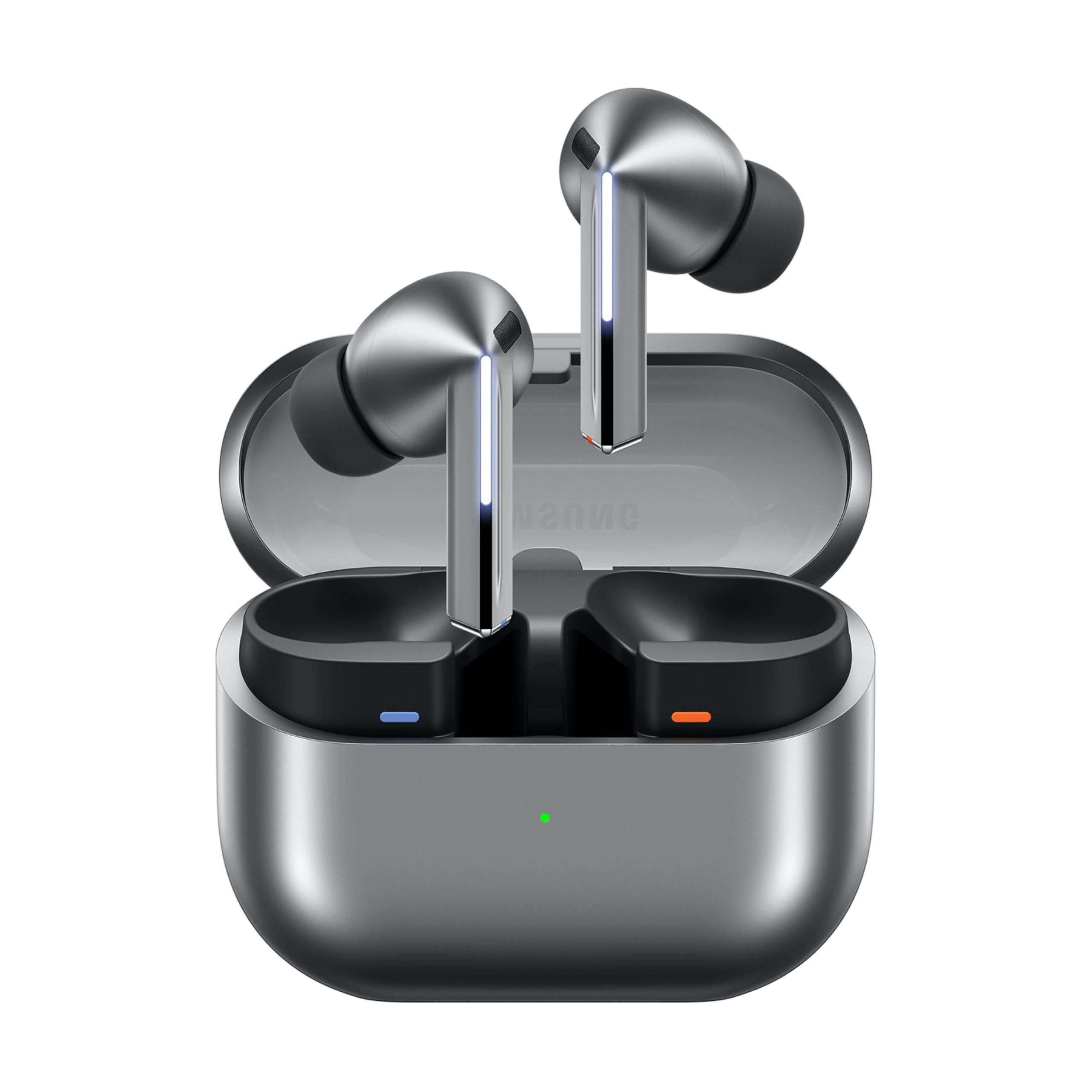 Samsung Galaxy Buds 3 Pro AI True Wireless Bluetooth Earbuds, Noise Cancelling, Sound Optimization, Redesigned Comfort Fit, Silver [US Version, Amazon Exclusive, 2Yr Warranty] - Image 2