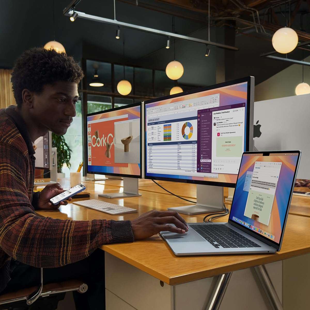 Apple 2025 MacBook Air 15-inch Laptop with M4 chip: Built for Apple Intelligence, 15.3-inch Liquid Retina Display, 16GB Unified Memory, 256GB SSD Storage, 12MP Center Stage Camera, Touch ID; Silver - Image 2