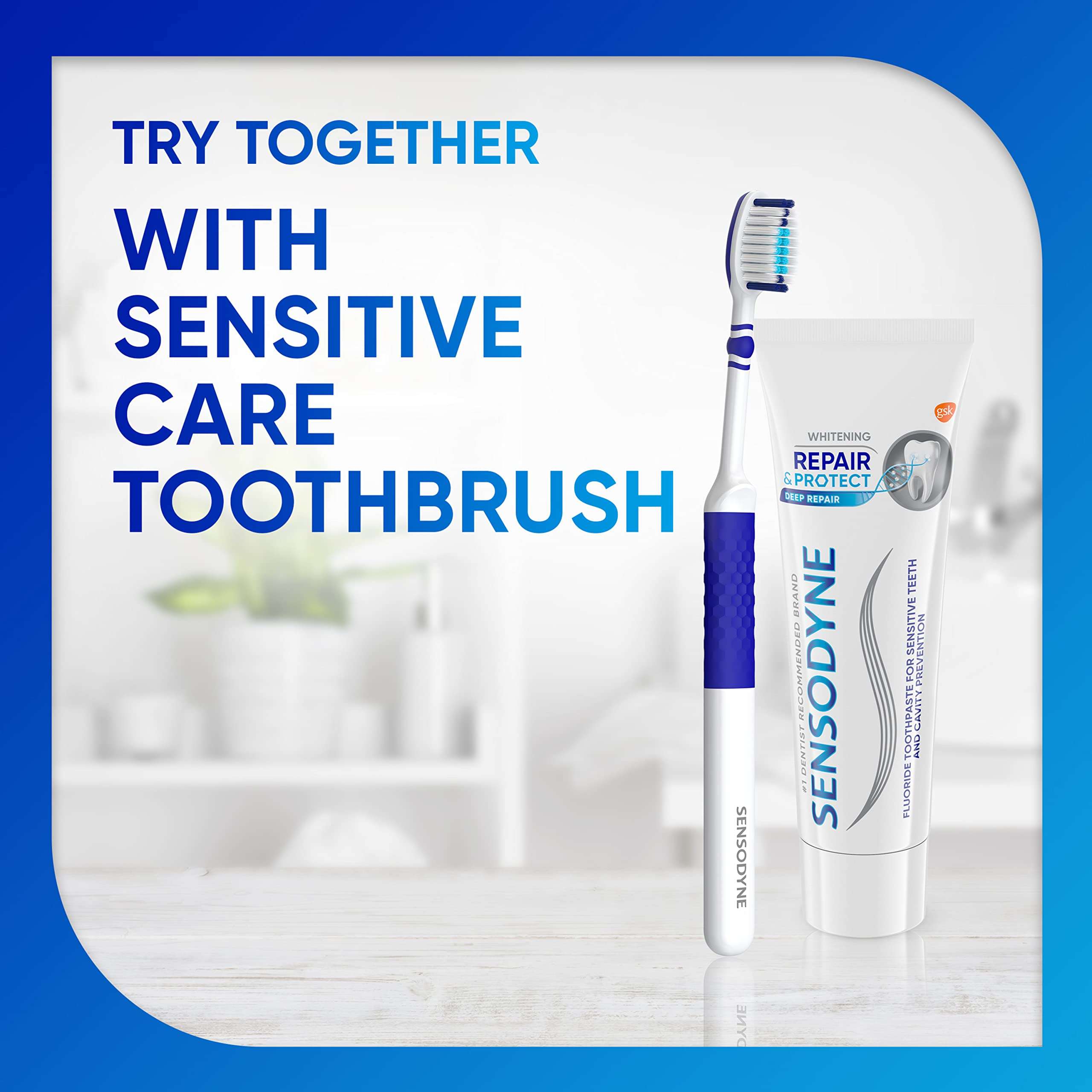 Sensodyne Repair and Protect Whitening Toothpaste, Toothpaste for Sensitive Teeth and Cavity Prevention, 3.4 oz (Pack of 2) - Image 14