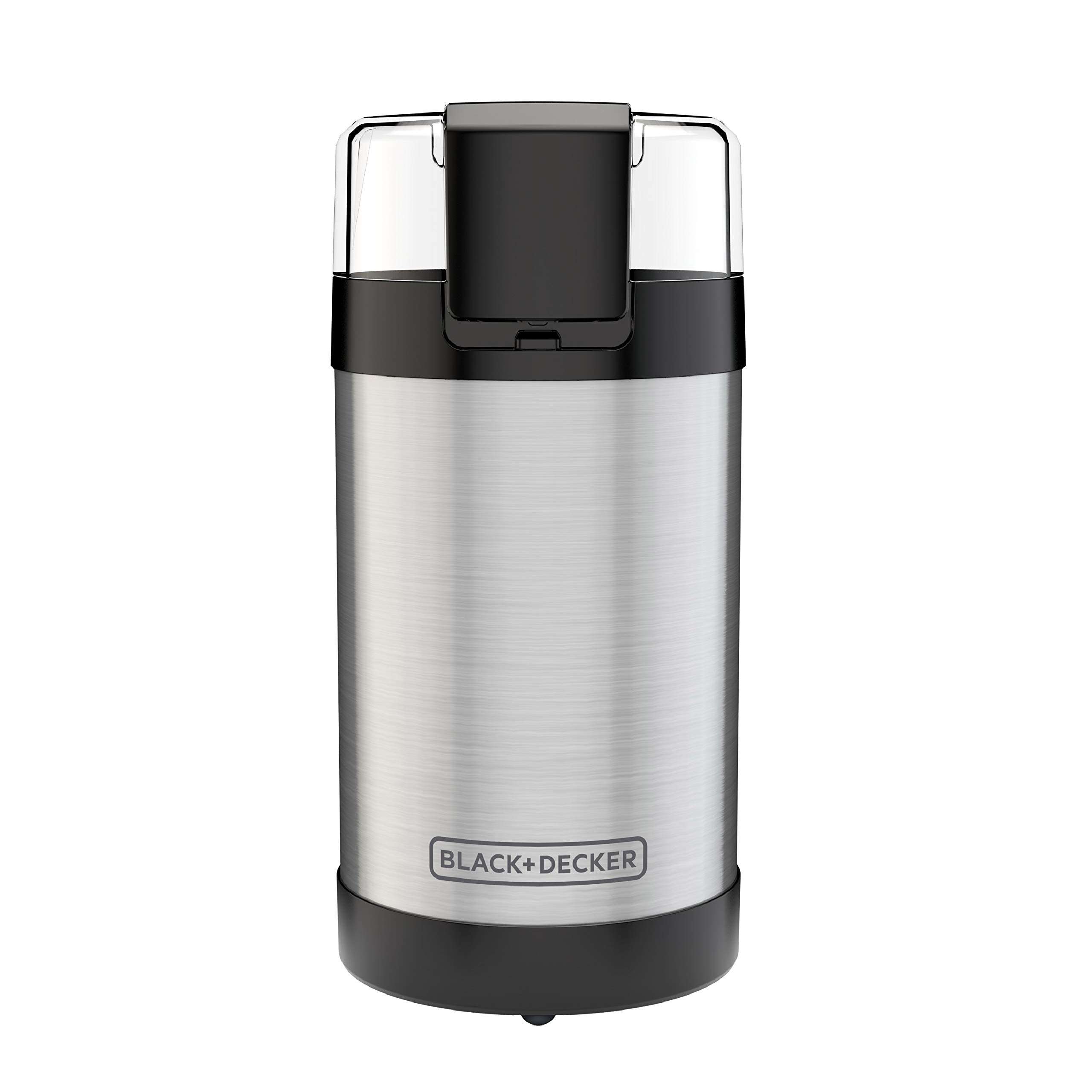 BLACK+DECKER One Touch Coffee Grinder, 2/3 Cup Coffee Bean Capacity, Spice Grinder, One Touch Push-Button Control -150 Watts -Stainless Steel Blades - Image 8