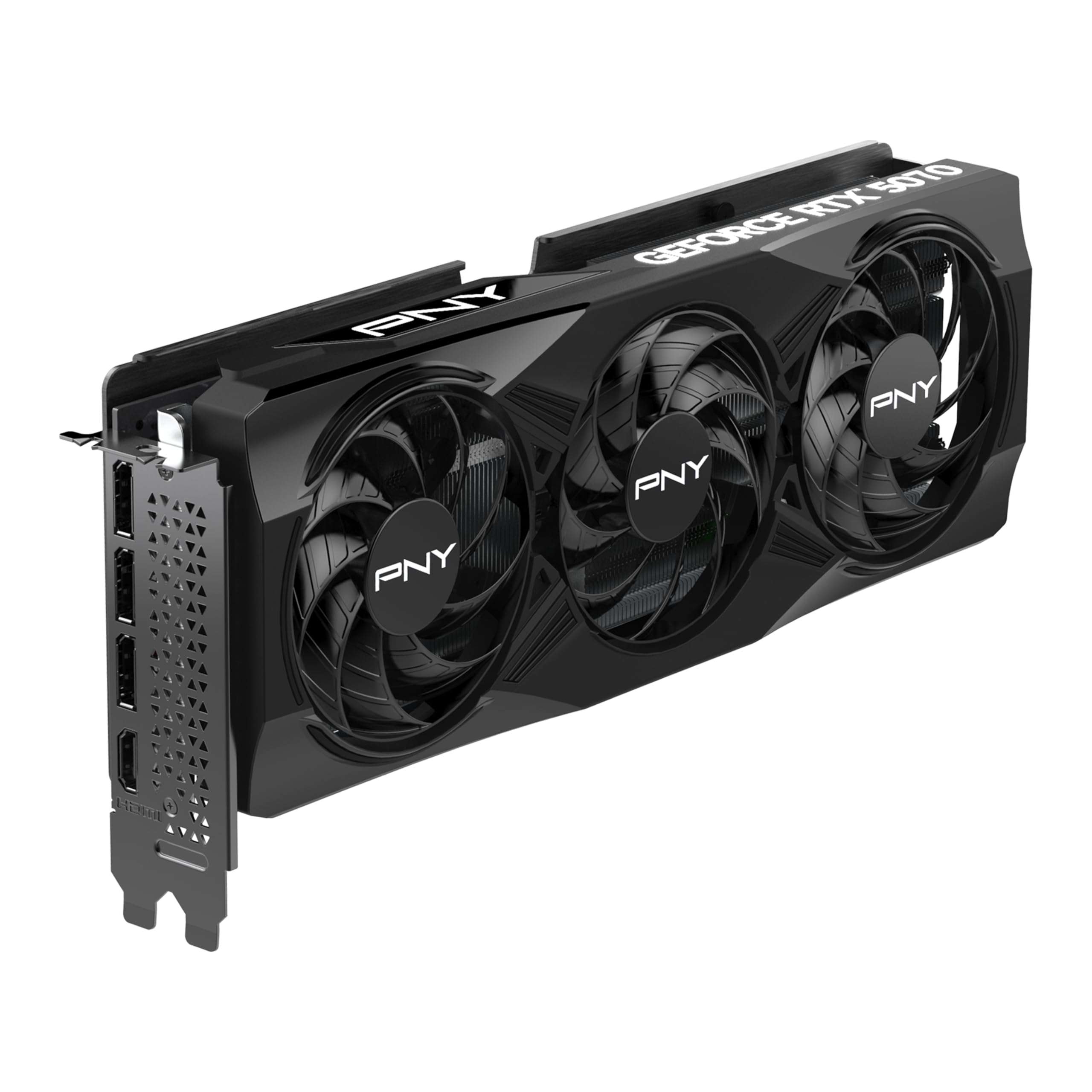 PNY NVIDIA GeForce RTX™ 5070 12GB Overclocked Triple Fan Graphics Card (DLSS 4, PCIe® 5.0, HDMI®/DP 2.1, 2.4-Slot) - Image 2