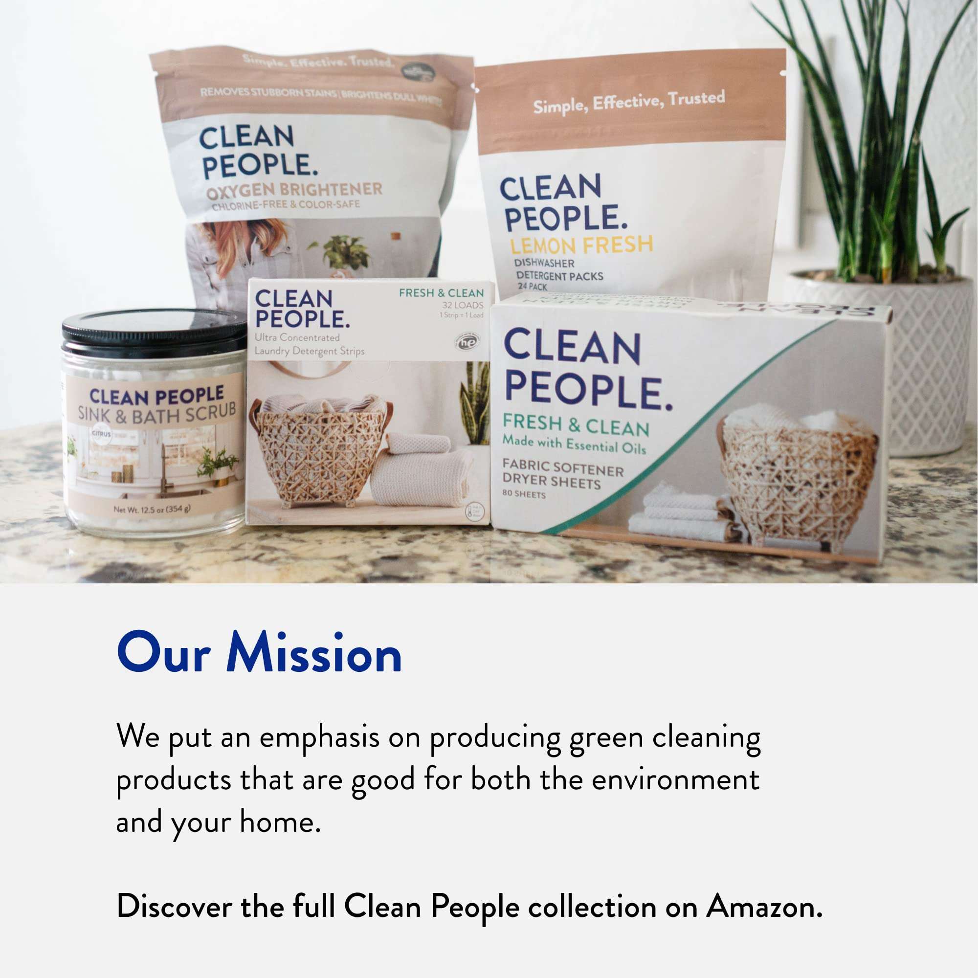 The Clean People Laundry Detergent Sheets - Laundry Soap - Ultra Concentrated, Recyclable Packaging, Stain Fighting - Fresh Scent, 32 Pack - Image 5