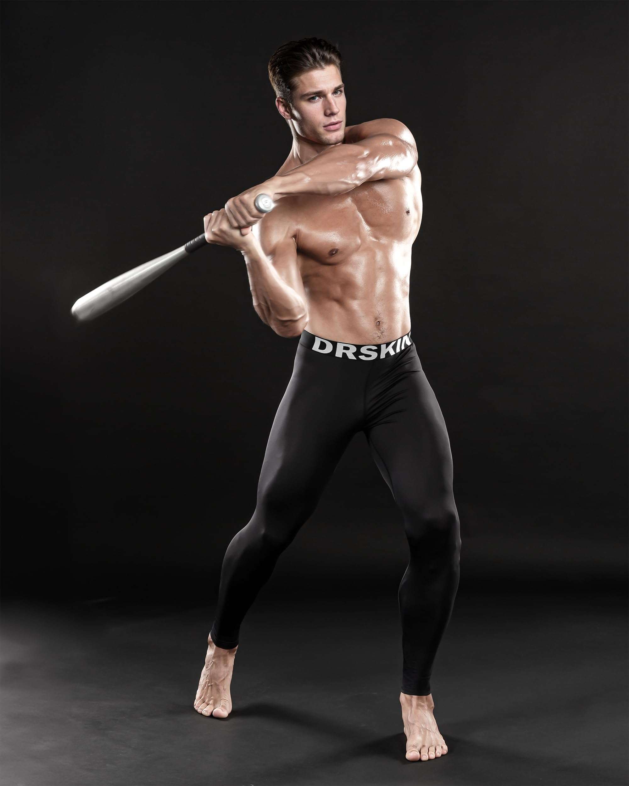 DRSKIN 5, 4, 3 or 1 Pack Men’s Compression Pants Tights Leggings Sports Baselayer Running Athletic Workout Active - Image 7