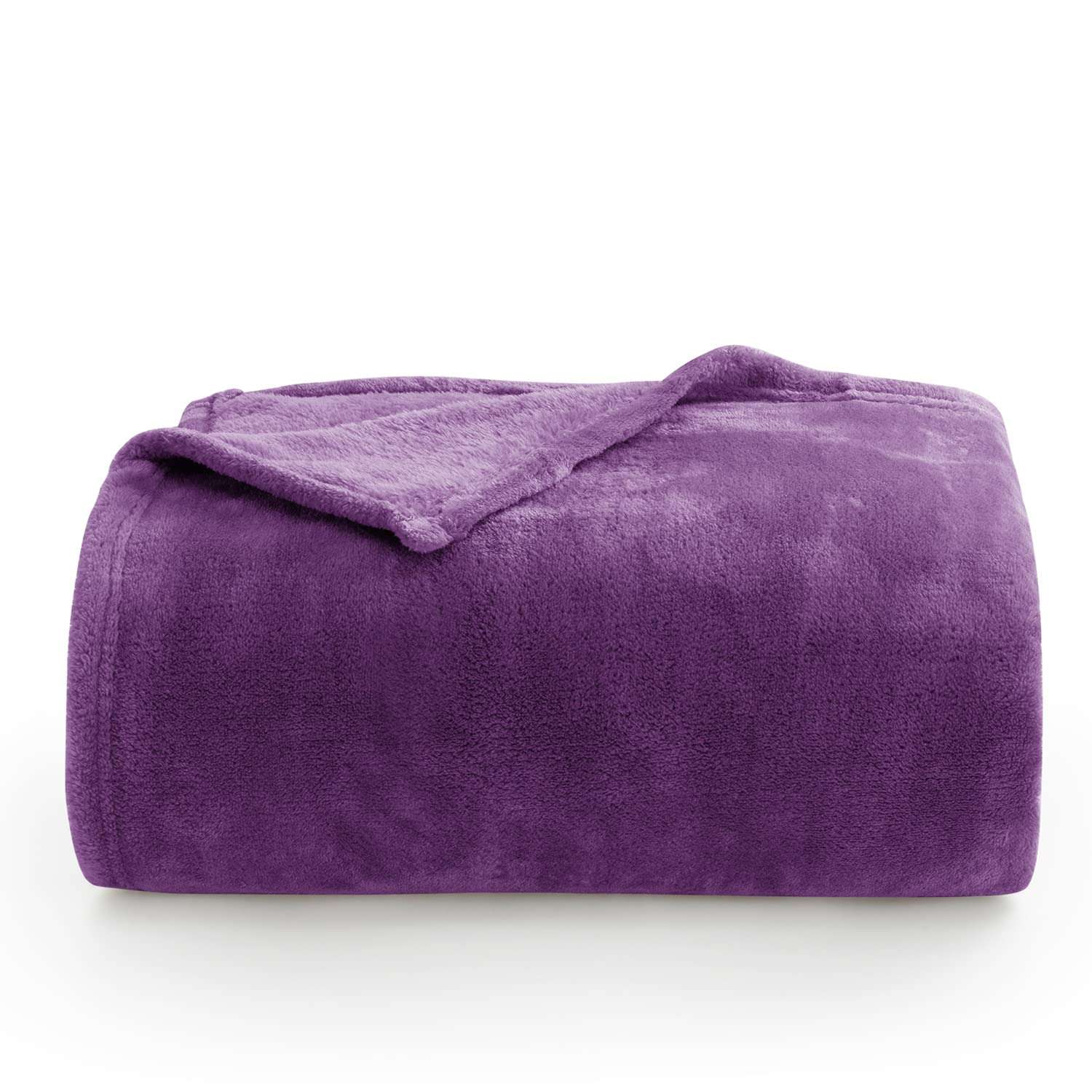 BEDELITE Fleece Blanket Purple Throw Blankets for Couch & Bed, Luxury Plush Cozy Fuzzy Blanket 50" x 60", Super Soft Warm Lightweight Throw Blanket for Travel Camping - Image 8