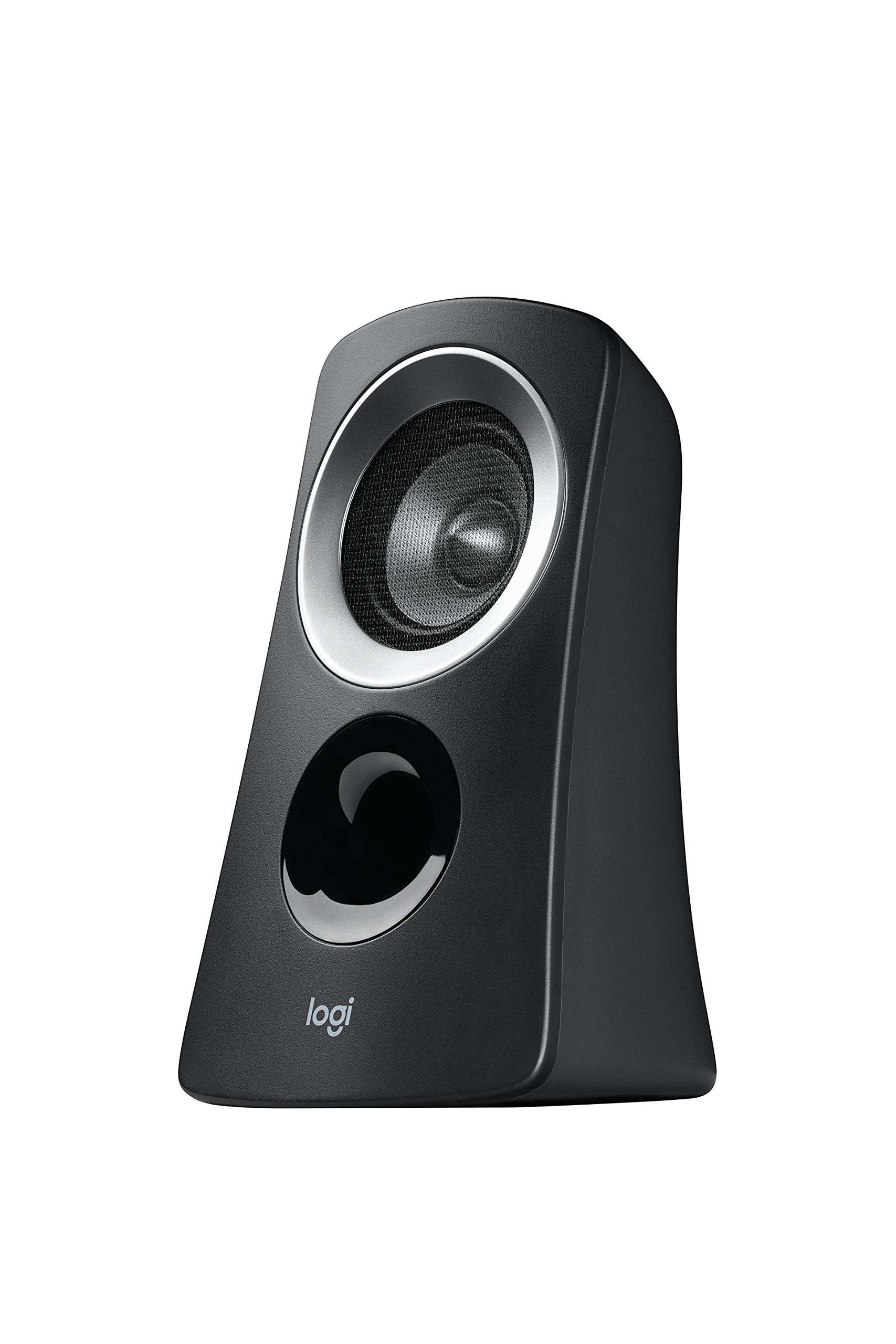 Logitech Z313 2.1 Multimedia Speaker System with Subwoofer, Full Range Audio, 50 Watts Peak Power, Strong Bass, 3.5mm Inputs, PC/PS4/Xbox/TV/Smartphone/Tablet/Music Player - Black - Image 3
