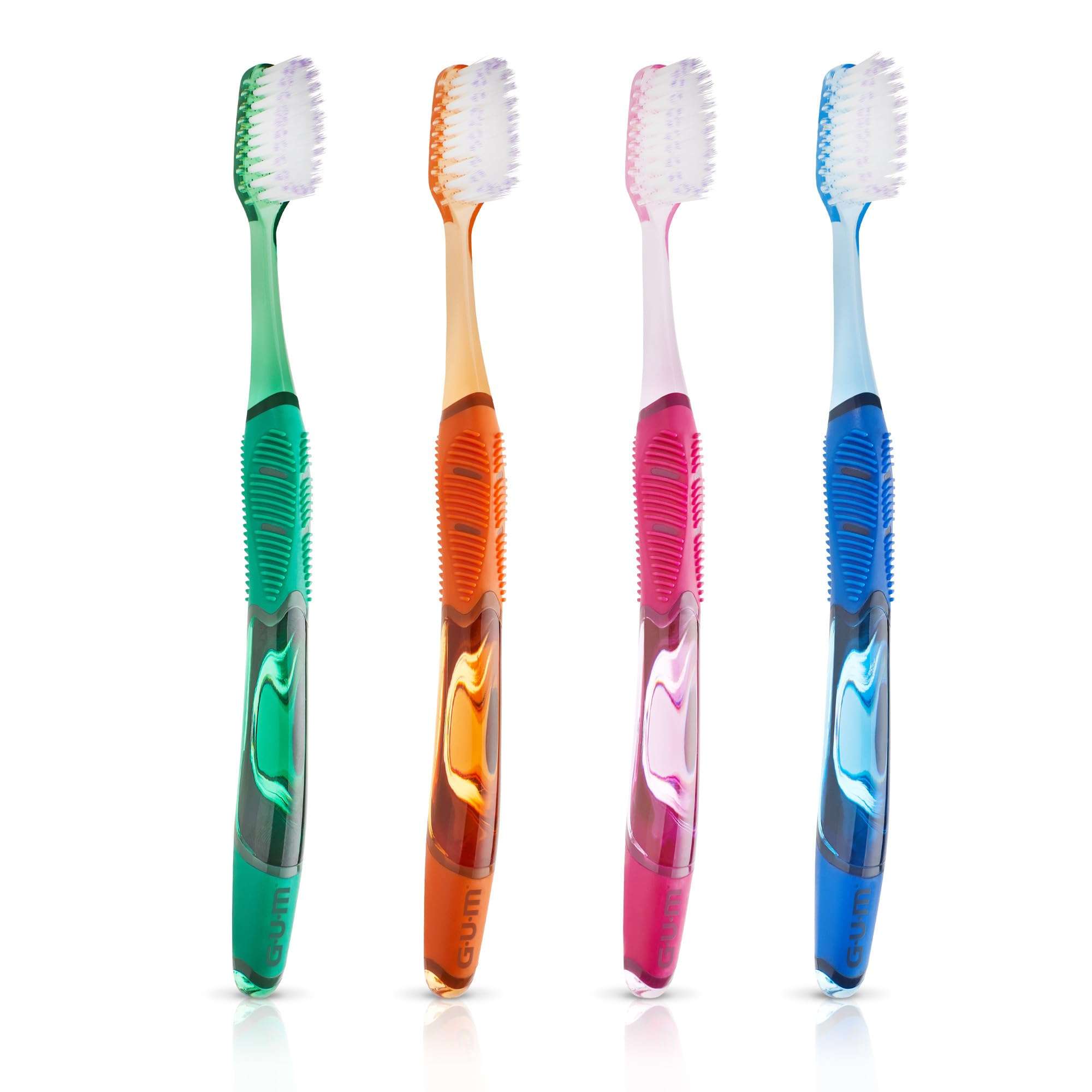 GUM Technique Deep Clean Toothbrush - Full Head - Soft Toothbrushes for Adults with Sensitive Gums - Extra Fine Bristles, 2 Count - Image 7