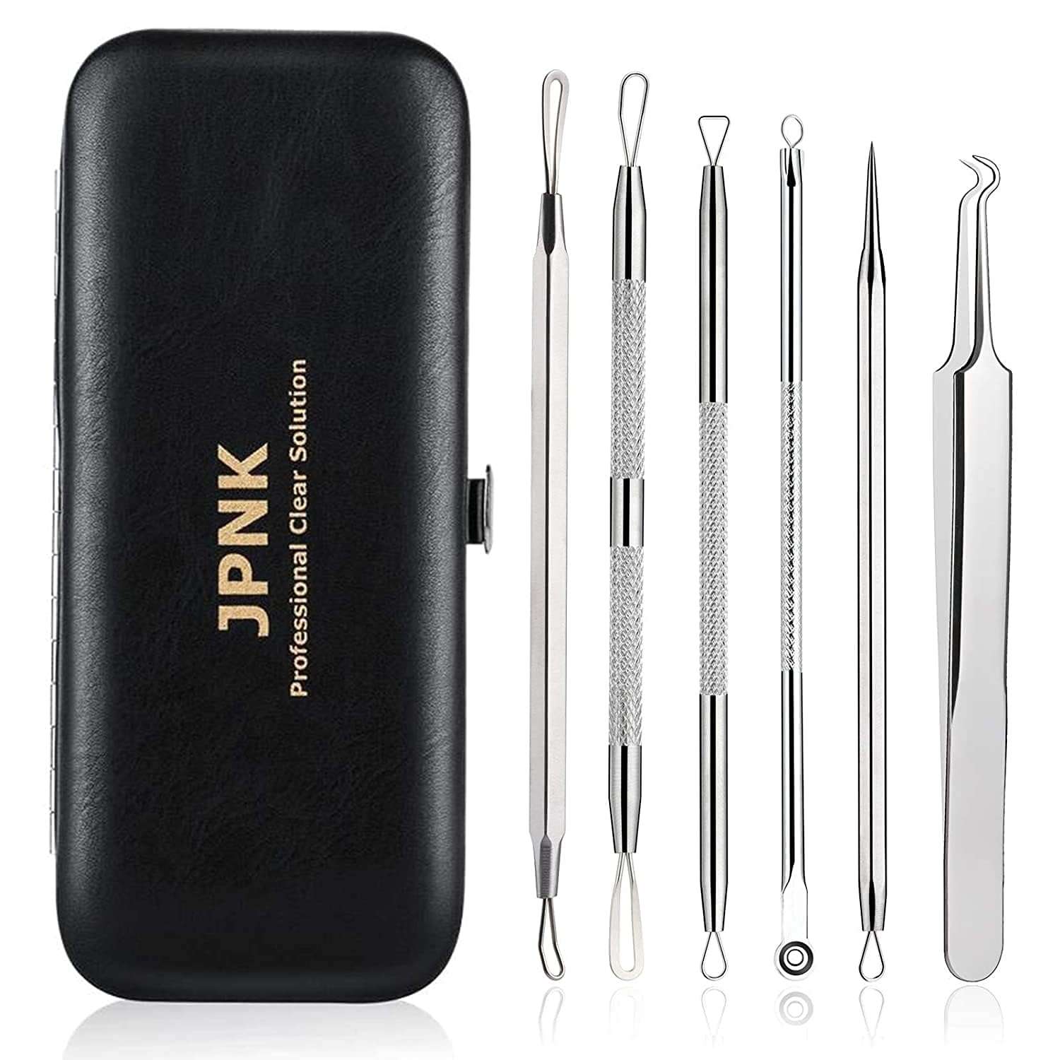 JPNK Blackhead Remover Comedone Extractor Acne Removal Kit.. - Image 1