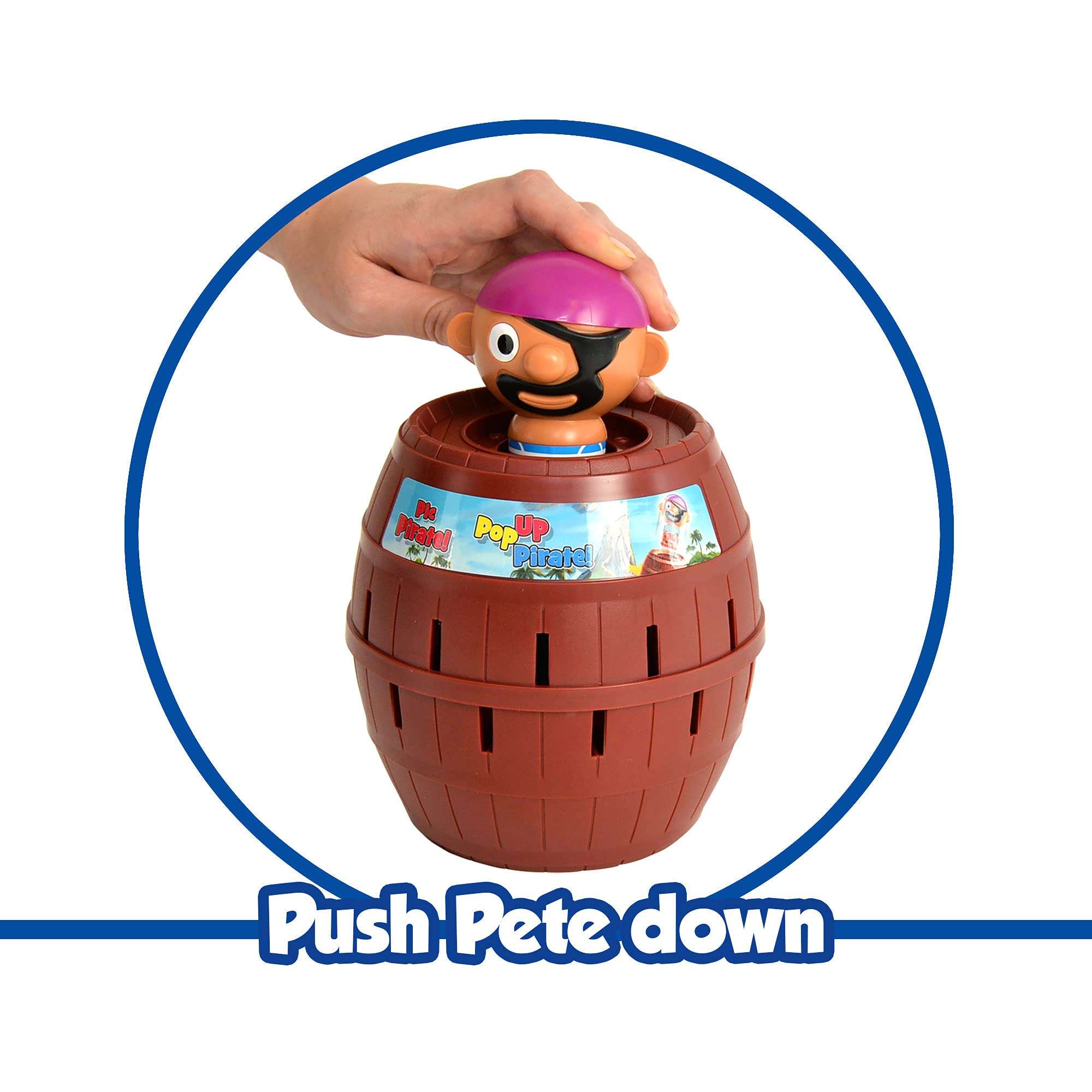TOMY Pop Up Pirate Board Game - Interactive Kids and Toddler Activities for Family Game Night - Girls and Boys Toys - 2-4 Players - Ages 4 Years and Up - Image 4