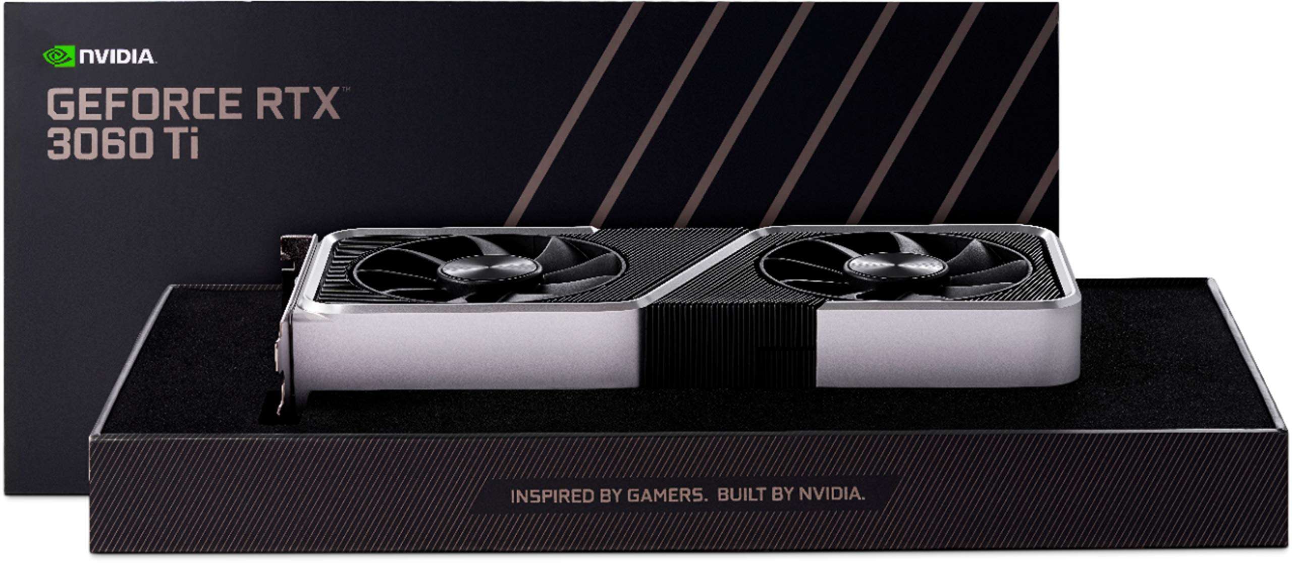 NVIDIA GeForce RTX 3060 Ti Founders Edition 8GB GDDR6 PCI Express 4.0 Graphics Card (Renewed) - Image 6