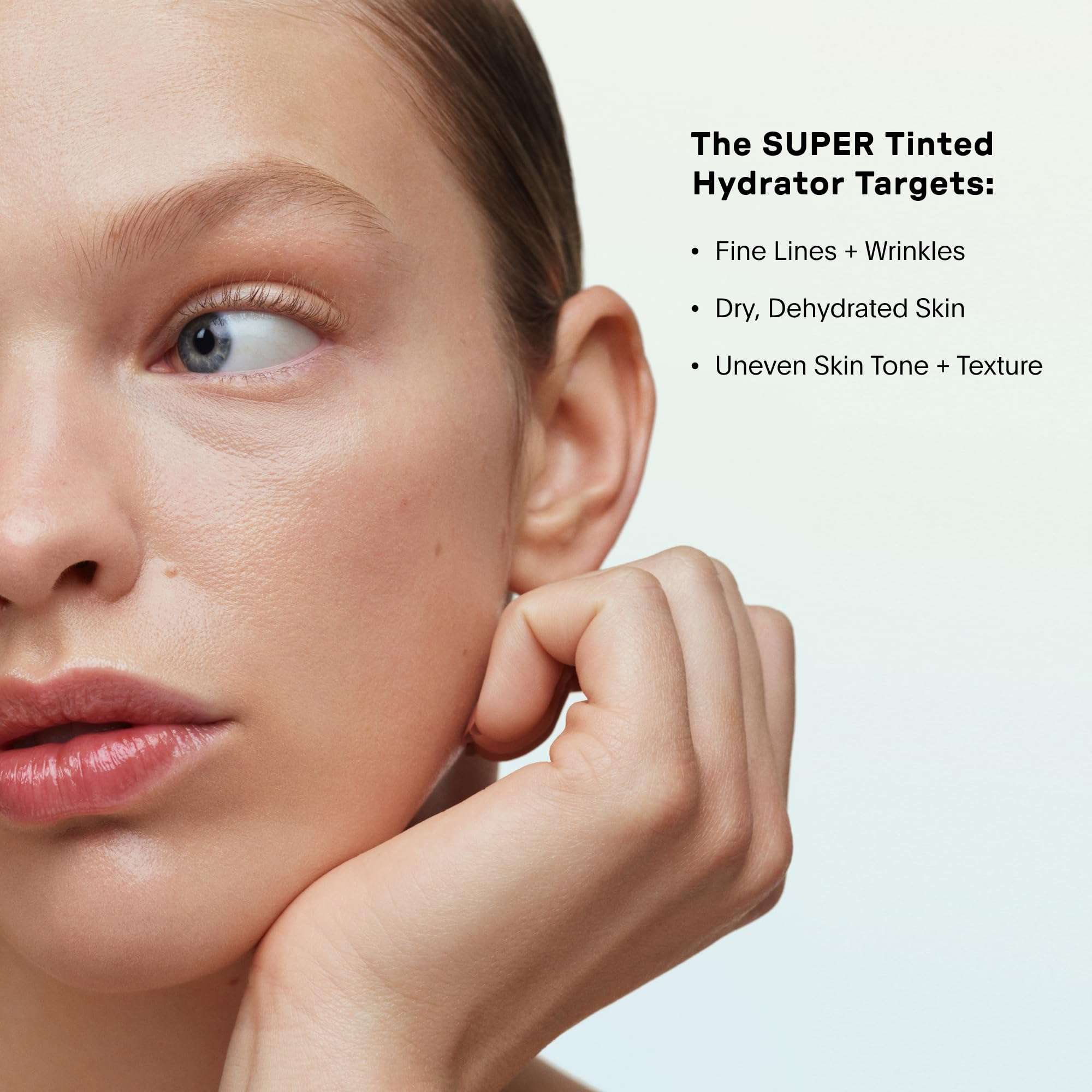 U Beauty The Super Tinted Hydrator Hyaluronic Acid Moisturizing Cream - Mega-Dose Skin Hydrator for Supple, Smooth, and Softer-Looking Skin For Up To 48 Hours - Shade 1-1.0 oz - Image 5