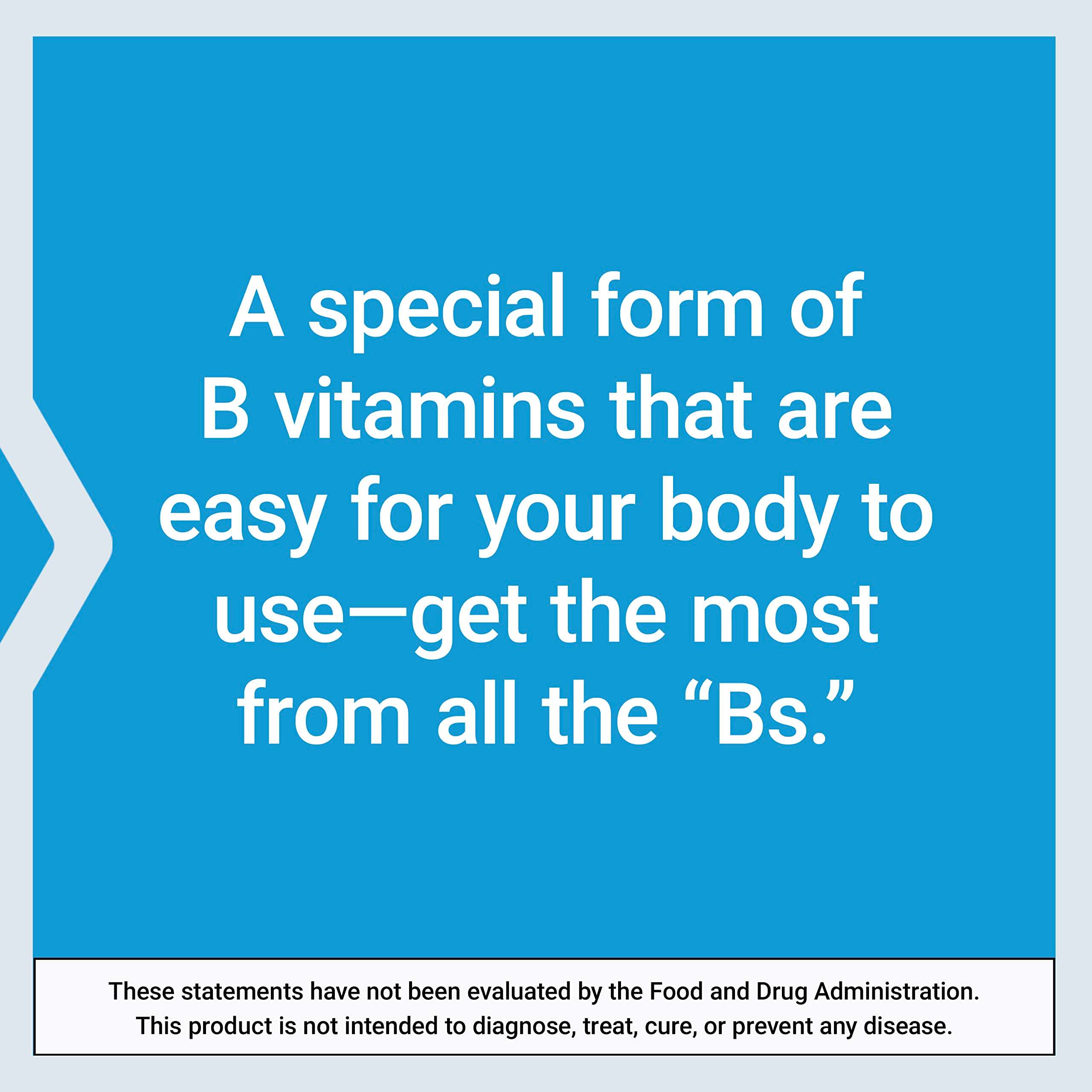 Life Extension BioActive Complete B-Complex, Heart, Brain and Nerve Support, Healthy Energy, Metabolism, Complete B Complex, 60 Vegetarian Capsules - Image 6