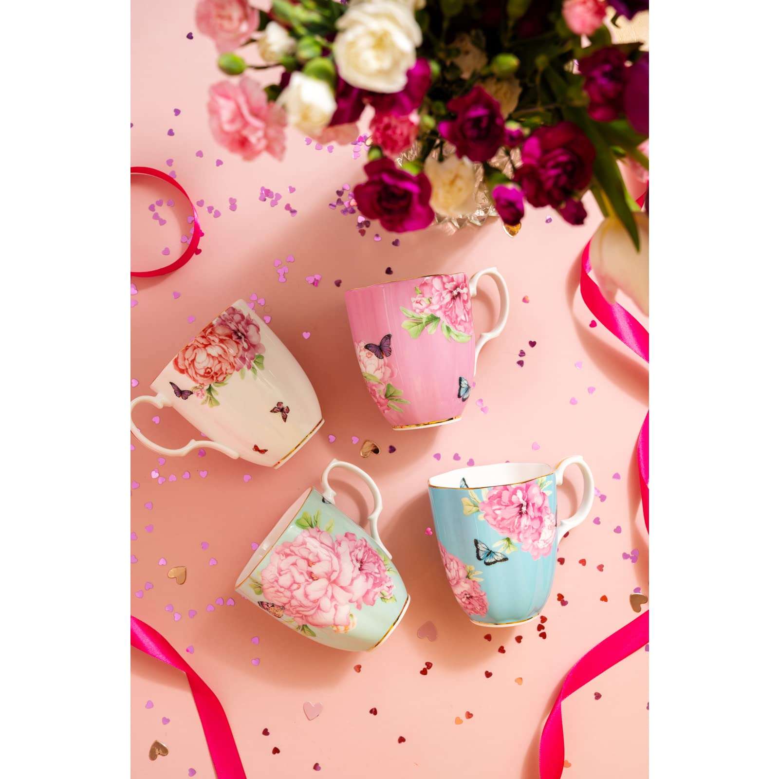 Royal Albert Miranda Kerr Friendship Mugs Set of 4 - Image 2