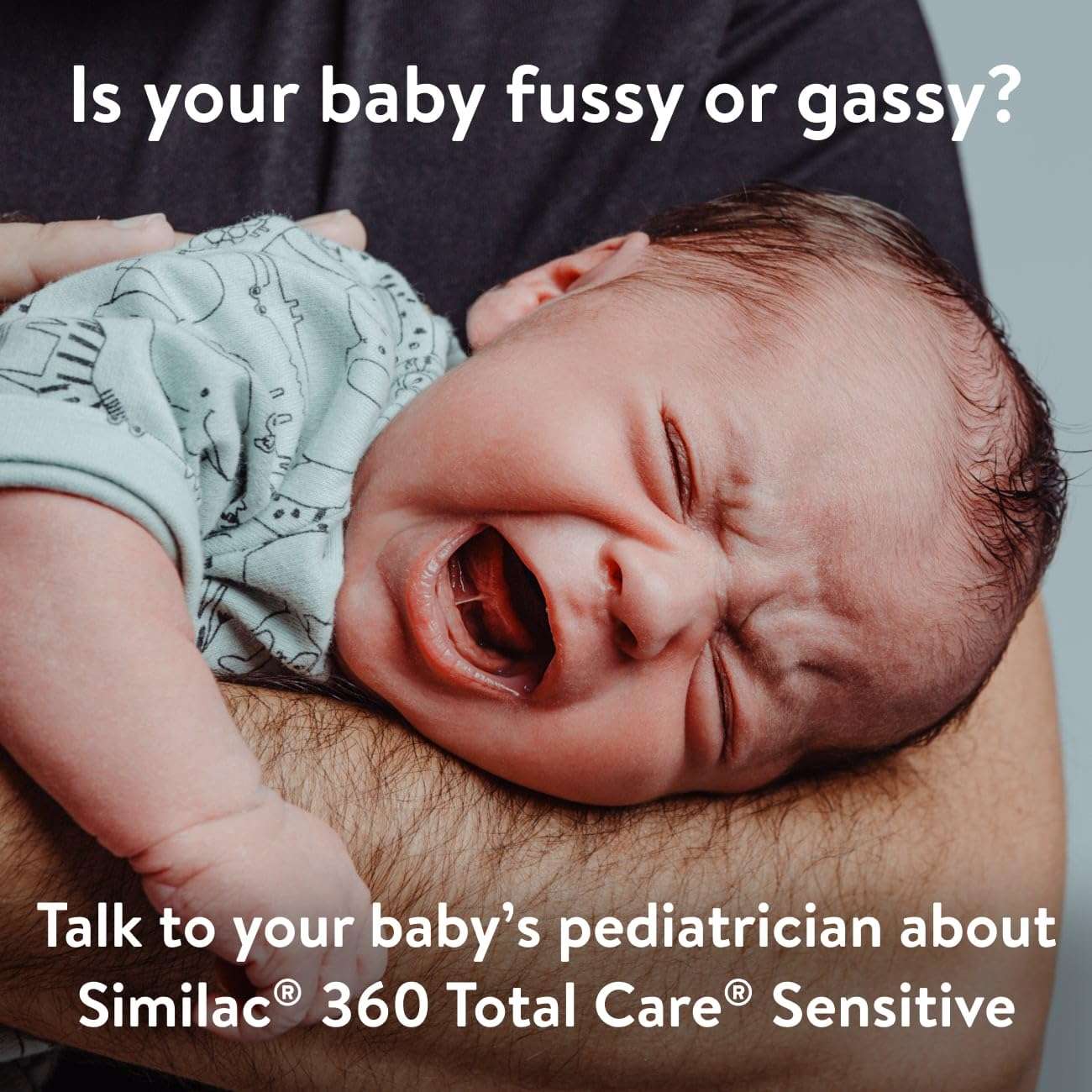 Similac 360 Total Care Sensitive Infant Formula for Fussiness & Gas Due to Lactose Sensitivity, Has 5 HMO Prebiotics, Baby Formula Powder, 34.9-oz Value Tub, Pack of 3 - Image 4