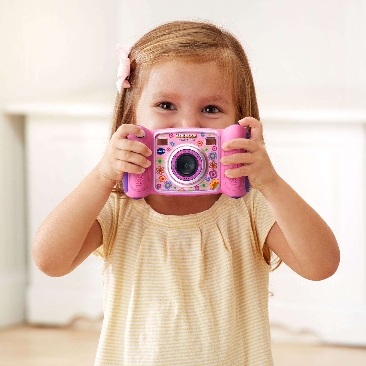 VTech KidiZoom Camera Pix, Pink - Image 2