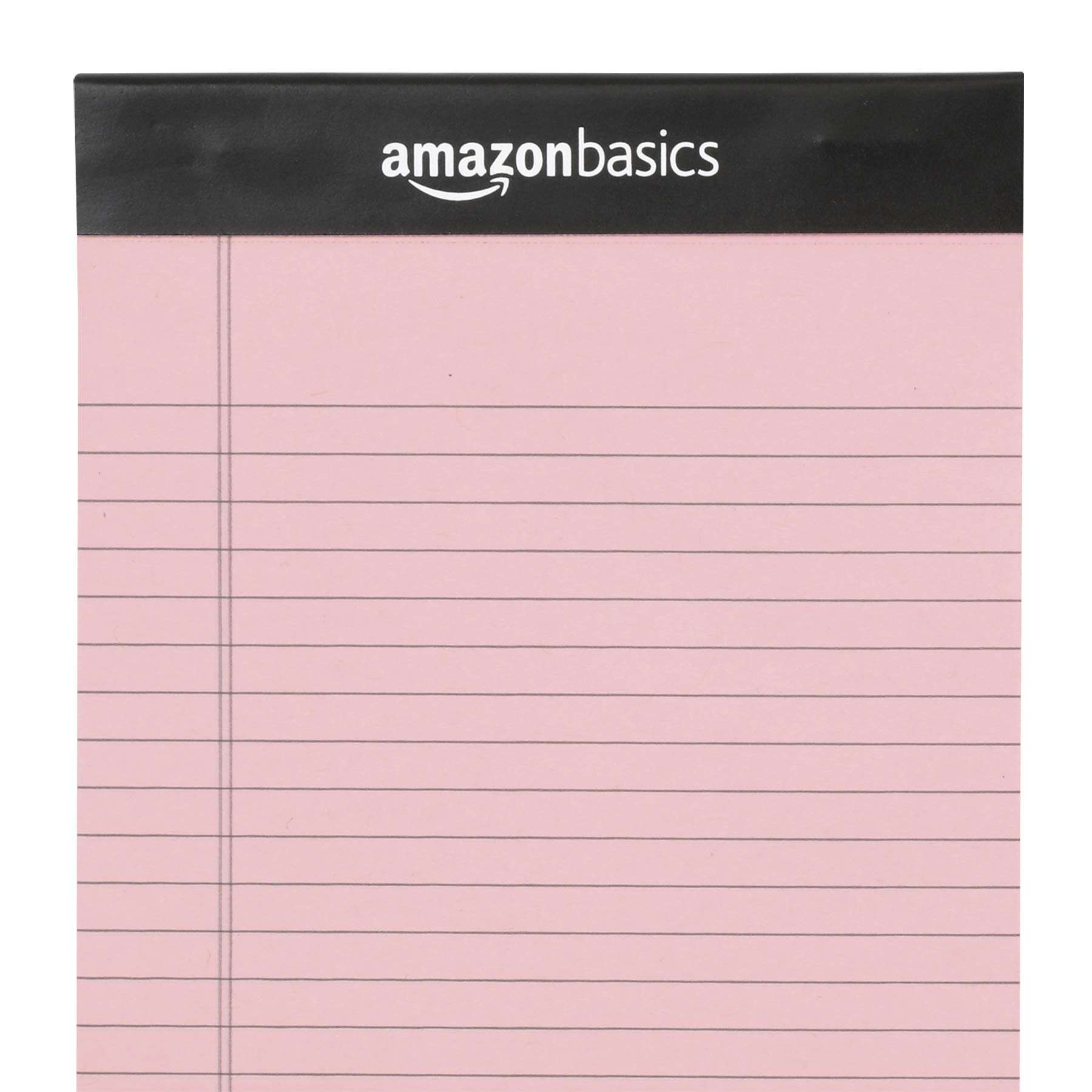 Amazon Basics Narrow Ruled 5-Inch by 8-Inch Lined Writing Note Pads, 6 Count (50 Sheet Pads), Multicolor - Image 5