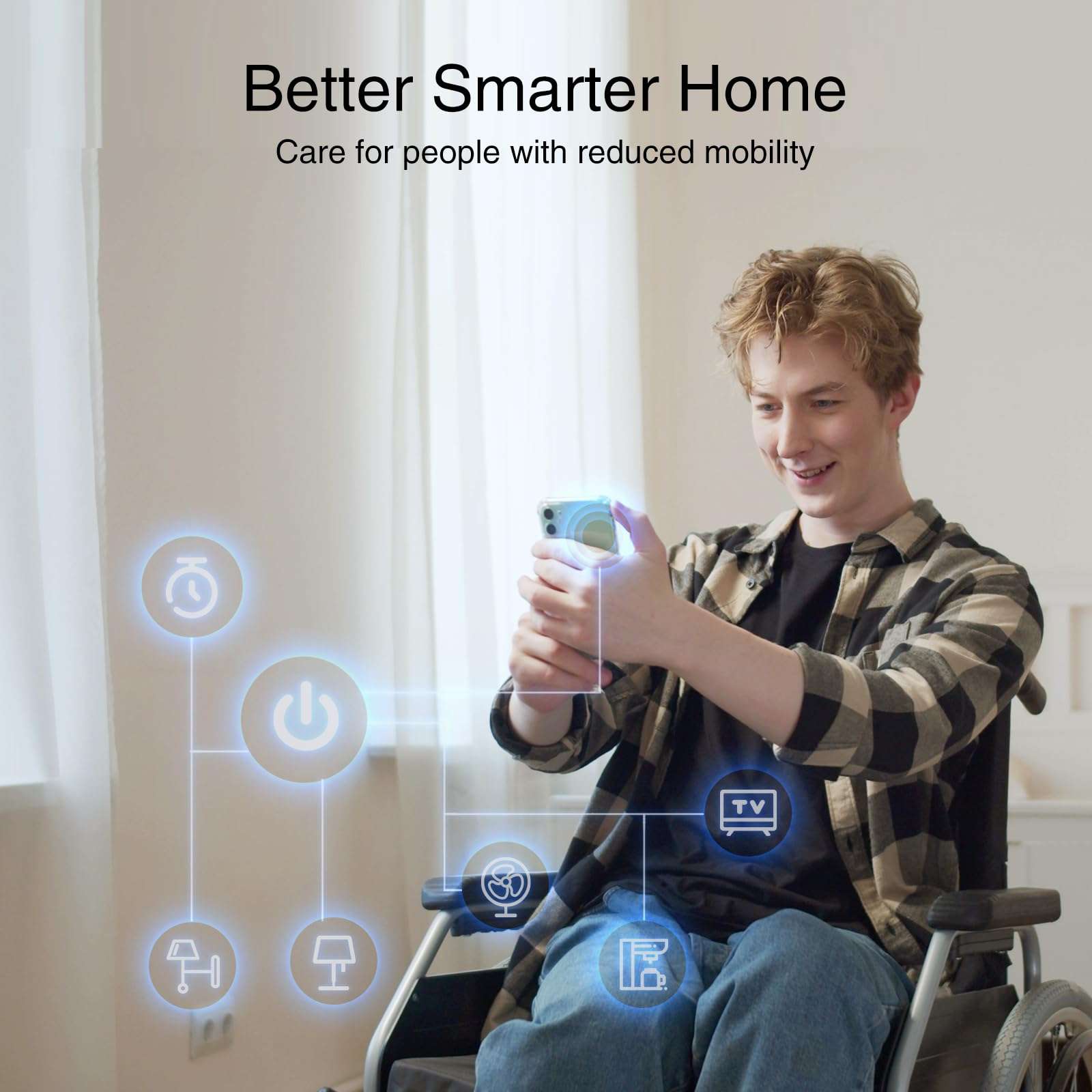 GHome Smart Plug, WiFi Smart Plugs Work with Alexa and Google Home, Smart Outlet Timer with APP Remote Control, 2.4GHz Wi-Fi Only, No Hub Required, ETL FCC Listed - Image 8