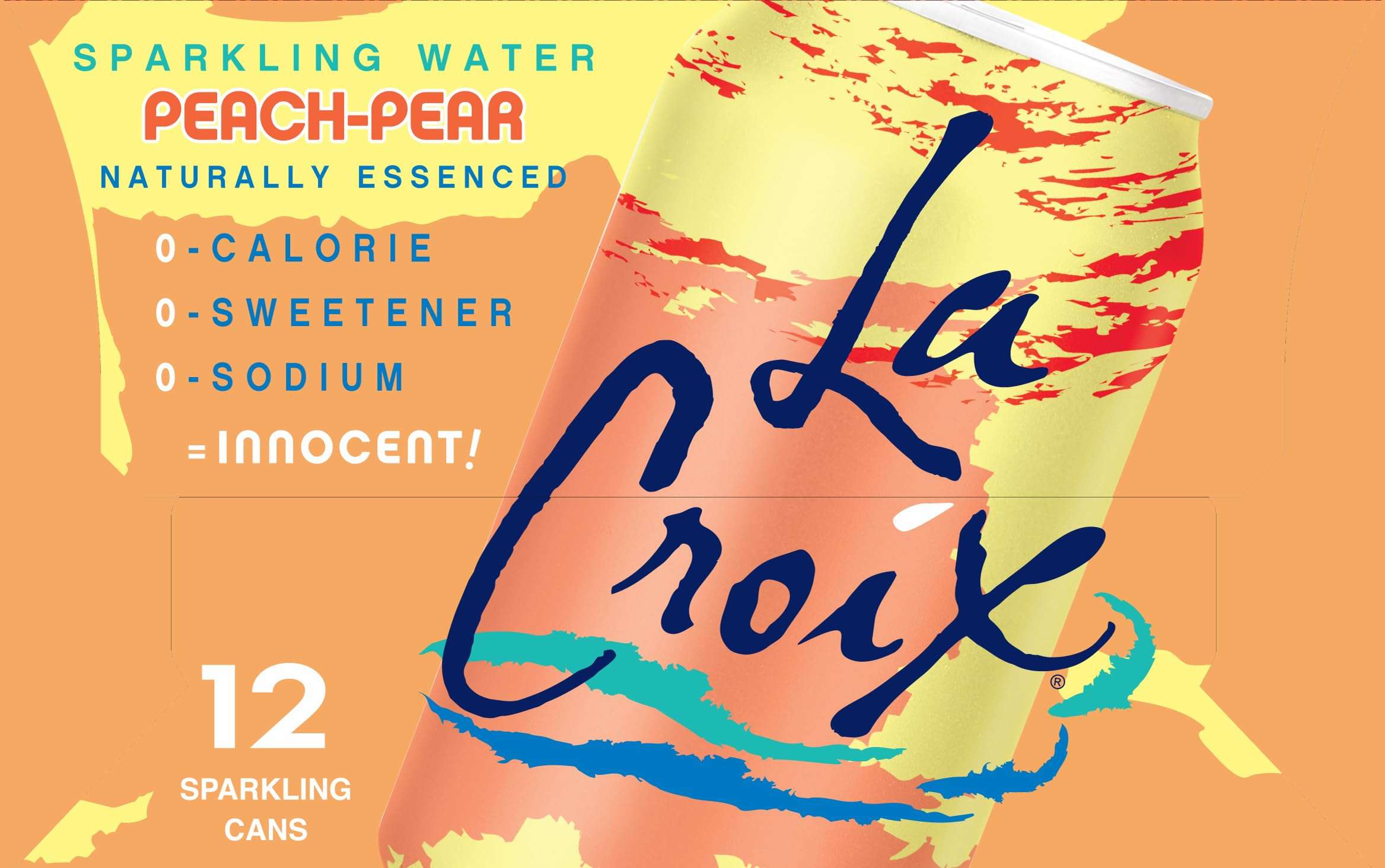 LaCroix Sparkling Water, Peach-Pear, 12 Fl Oz (pack of 12) - Image 4