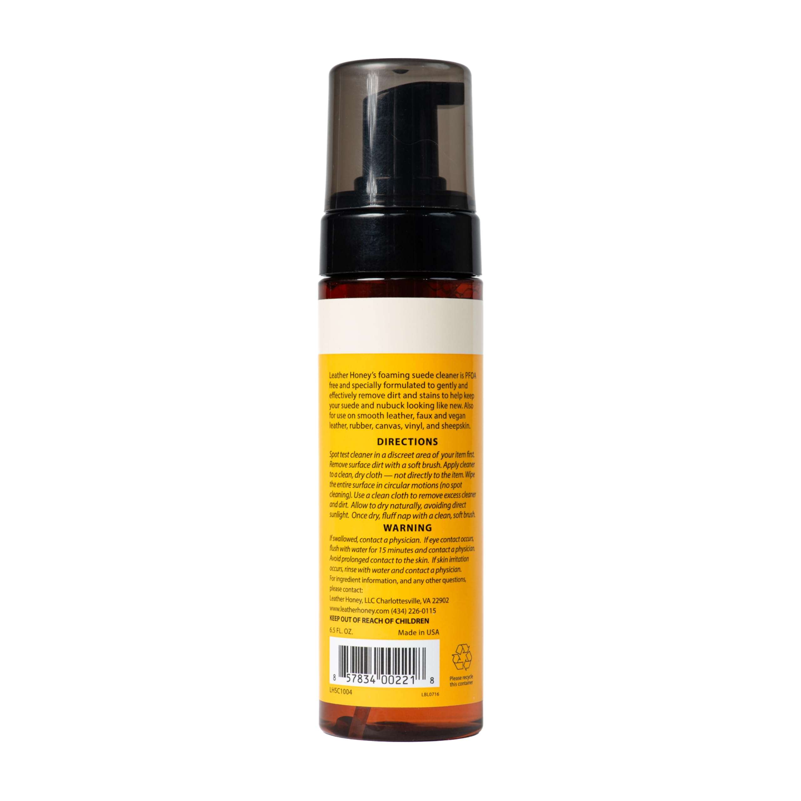 Leather Honey Suede Cleaner: Non-Toxic Suede & Nubuck Care, Made in the USA Since 1968. Clean and Restore Suede & Nubuck Shoes, Boots, Jackets, Uggs, Bags, Purses and More. Safe for Any Color & White - Image 2