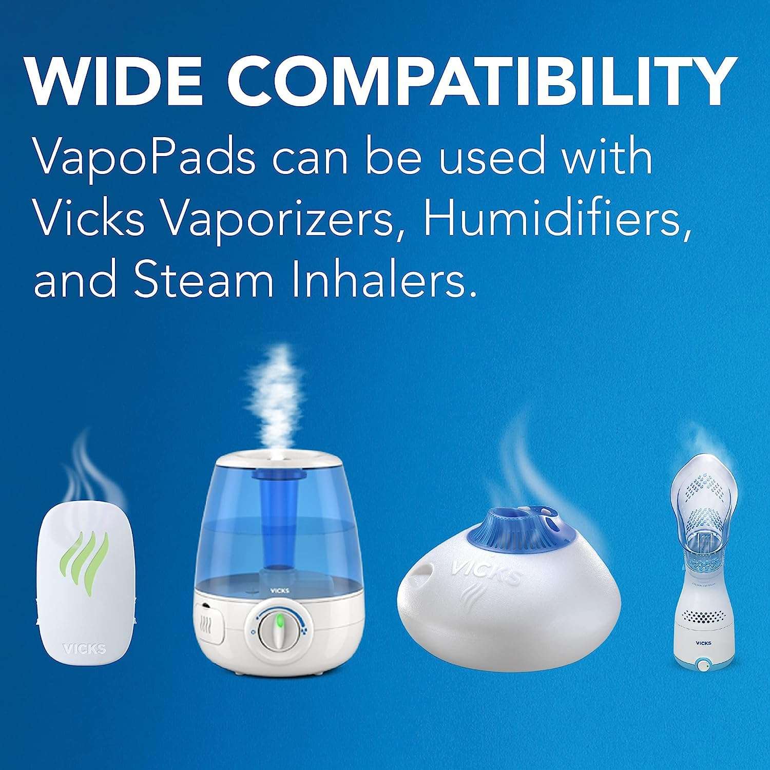 Vicks VapoPads– Soothing Menthol Vapor Pads for Vicks Humidifiers, Vaporizers, Waterless Vaporizers, and Plug-Ins, VSP-19, 6 Count (Pack of 1) - Image 5