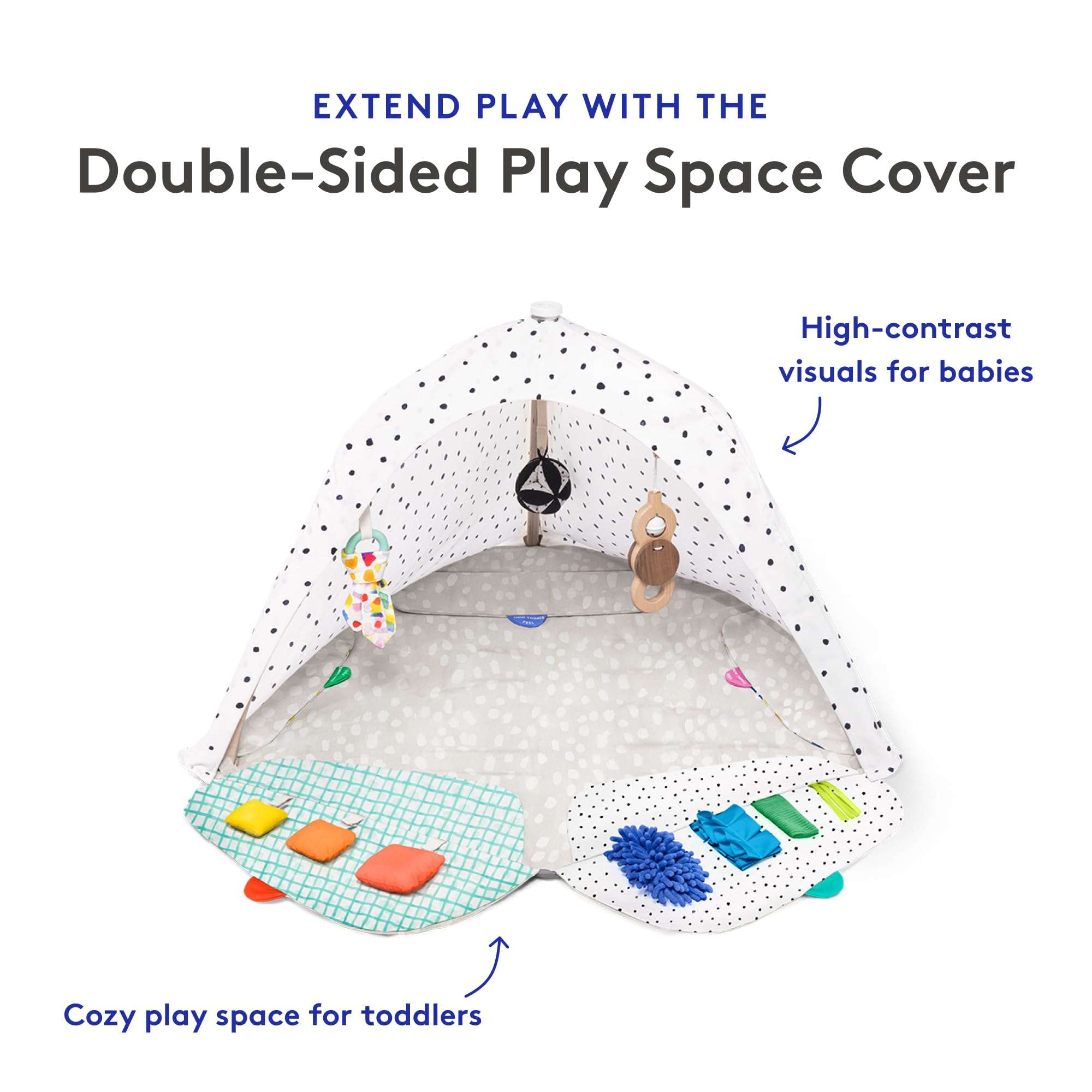 LOVEVERY | The Play Gym | Award Winning For Baby , Stage-Based Developmental Activity Gym & Play Mat for Baby to Toddler - Image 6