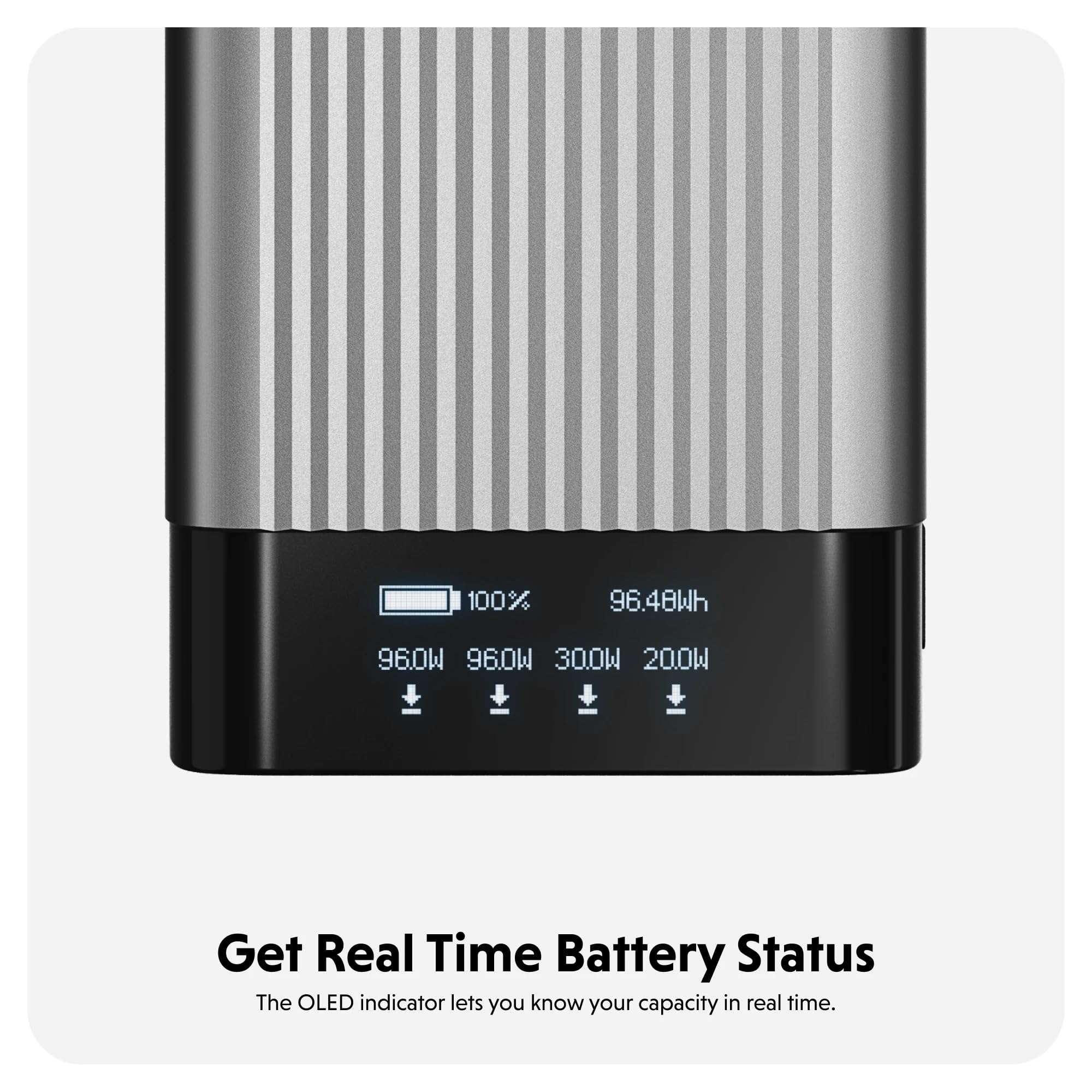 HyperJuice 245W USB-C 100Wh Battery Pack, M1 MacBook, iPad, iPhone, and More, Fast Charger Type C 27000 mAh Power Bank, Portable Charger - Image 6