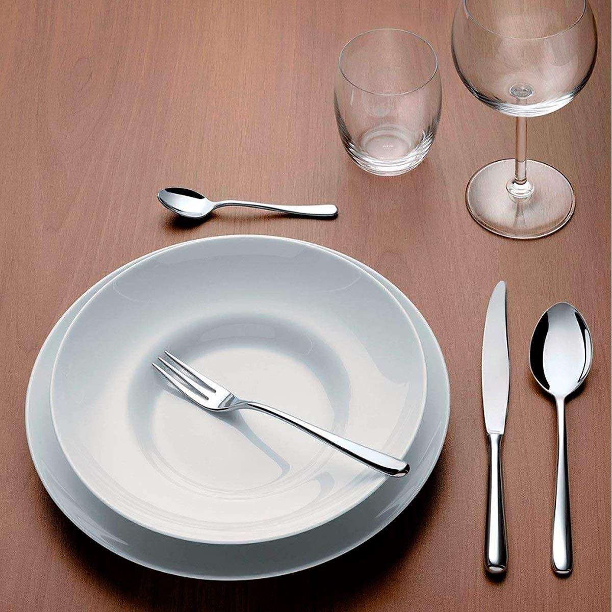 Alessi | Caccia LCD01S24M - Design Flatware Set in 18/10 Stainless Steel Mirror Polished, 24 Pieces - Image 4