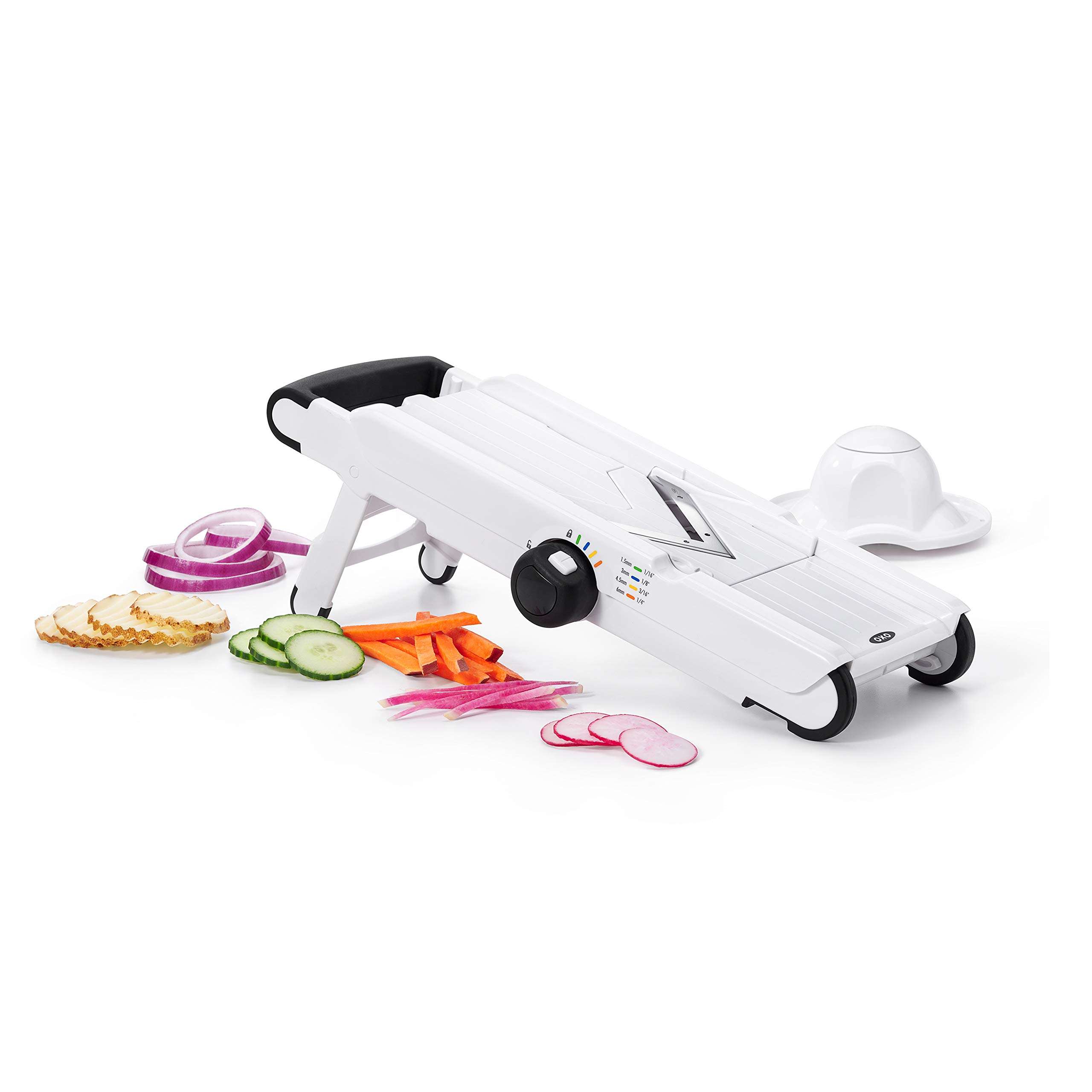 OXO Good Grips V-Blade Mandoline Slicer, White (1155700) - Image 1