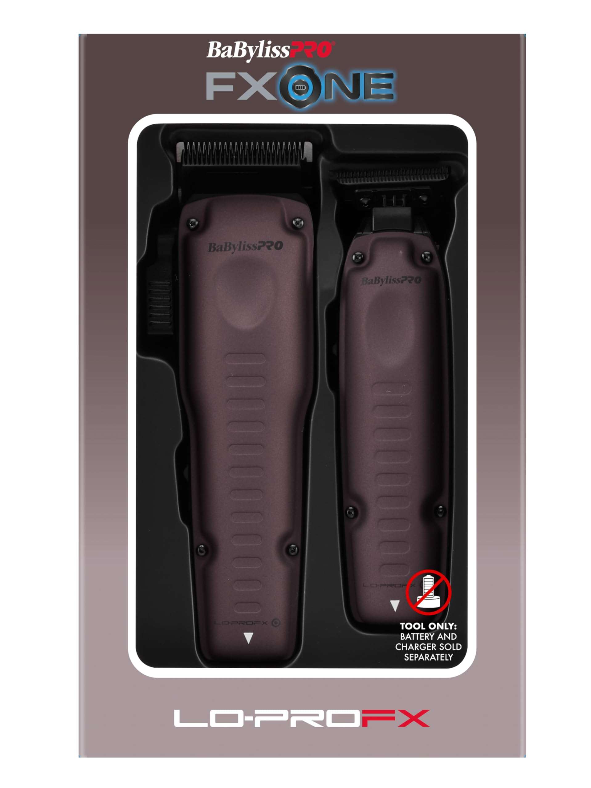 BaBylissPRO® FXONE LOPROFX Limited EditionPurple Tool Only Hair Clipper + Hair Trimmer - Image 6