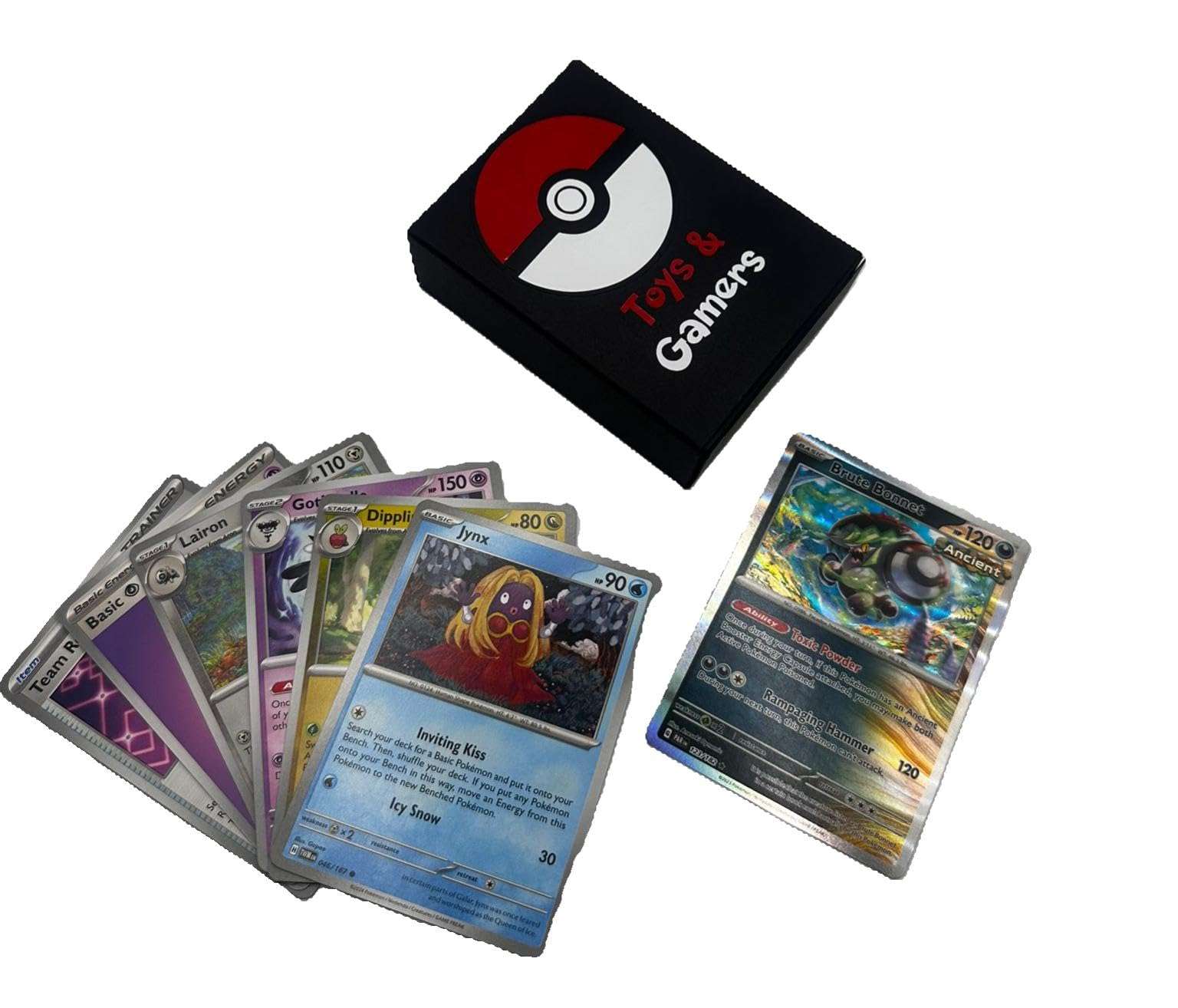 Pokemon TCG: Random Cards from Every Series, 100 Cards in Each Lot Plus 7 Bonus Free Foil Cards - Image 4