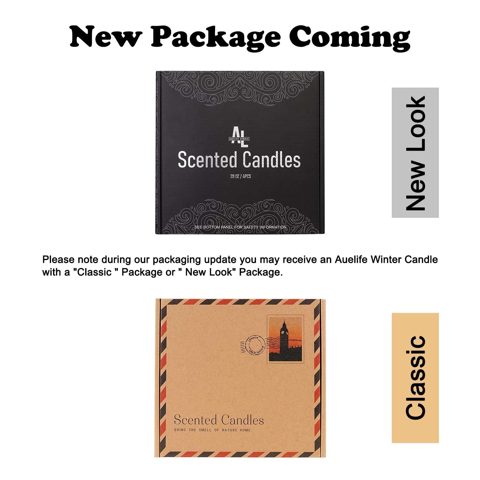 Scented Candles Set | Men Candle Set, Scented Candles for Home, Gifts for Men Aromatherapy Gift Set - 4 Pack Manly Gifts for Dad Fathers Day, Soy Candle of Leather/Smoke & Vanilla/Oak/Lavender - Image 4
