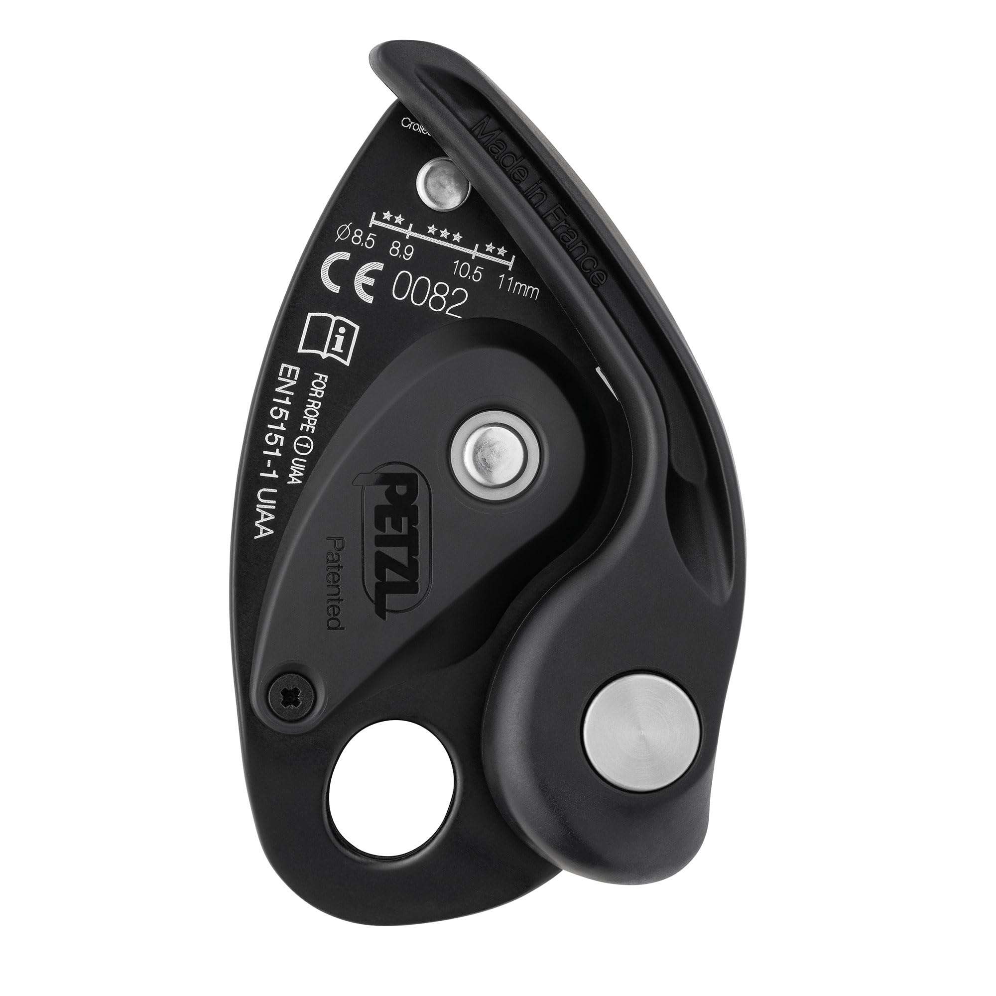 PETZL GRIGRI Belay Device - Belay Device with Cam-Assisted Blocking for Sport, Trad, and Top-Rope Climbing - Image 2